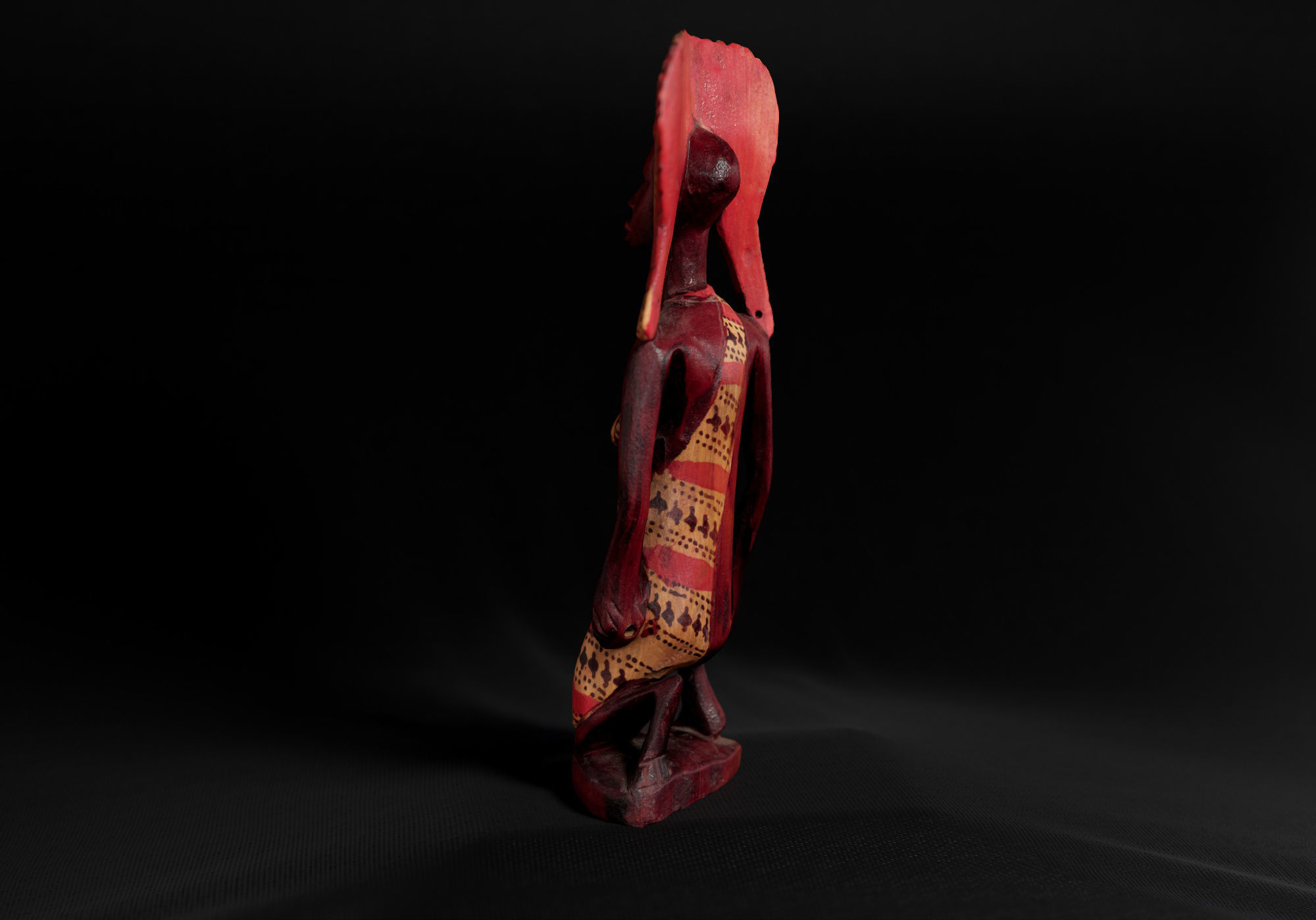 Decoration - African Statue 04 -  Low-poly 3D model_12