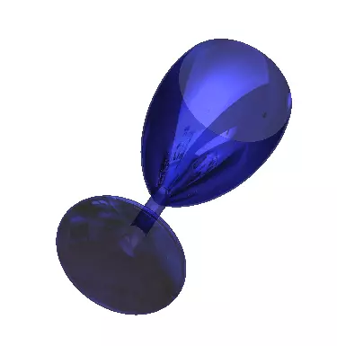 drinking glass cub 3D print model