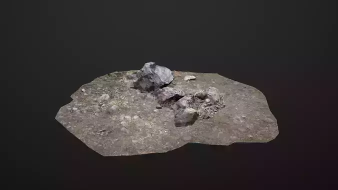 Photogrammetry Set rock