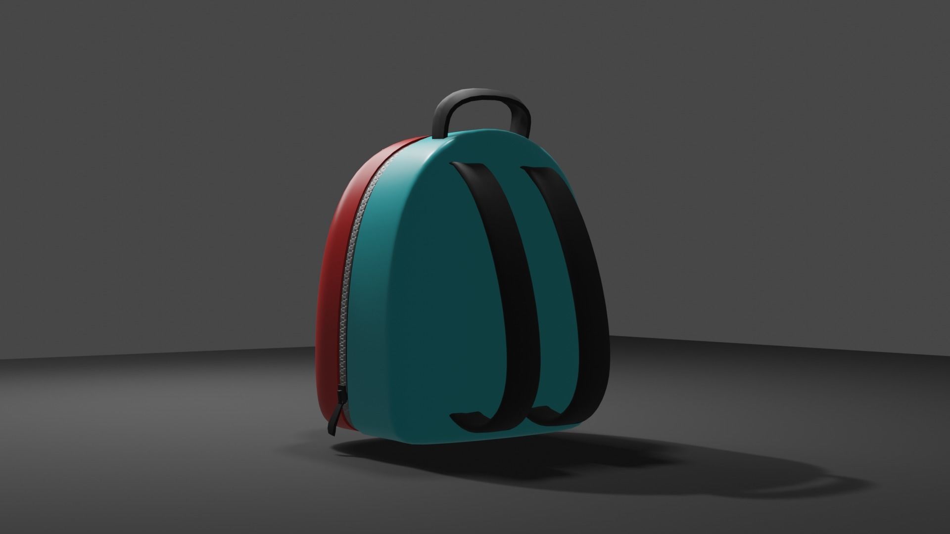 Backpack pet carrier model A 3D model_8