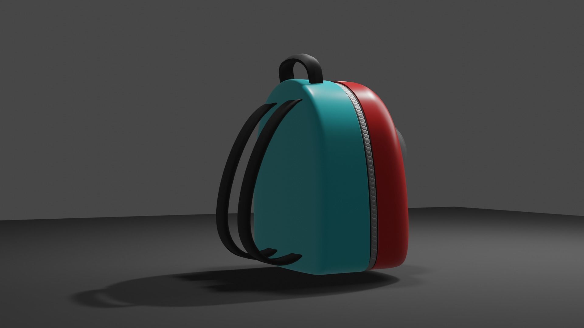 Backpack pet carrier model A 3D model_2