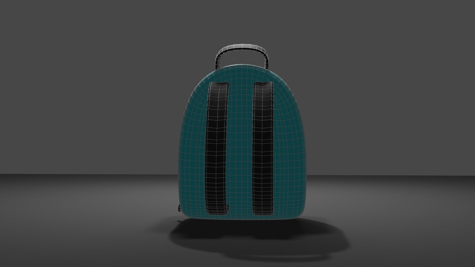 Backpack pet carrier model A 3D model_7