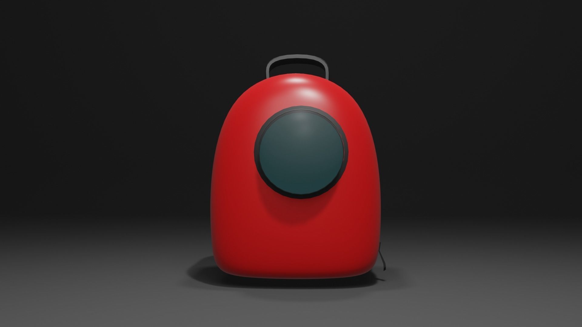 Backpack pet carrier model A 3D model_14