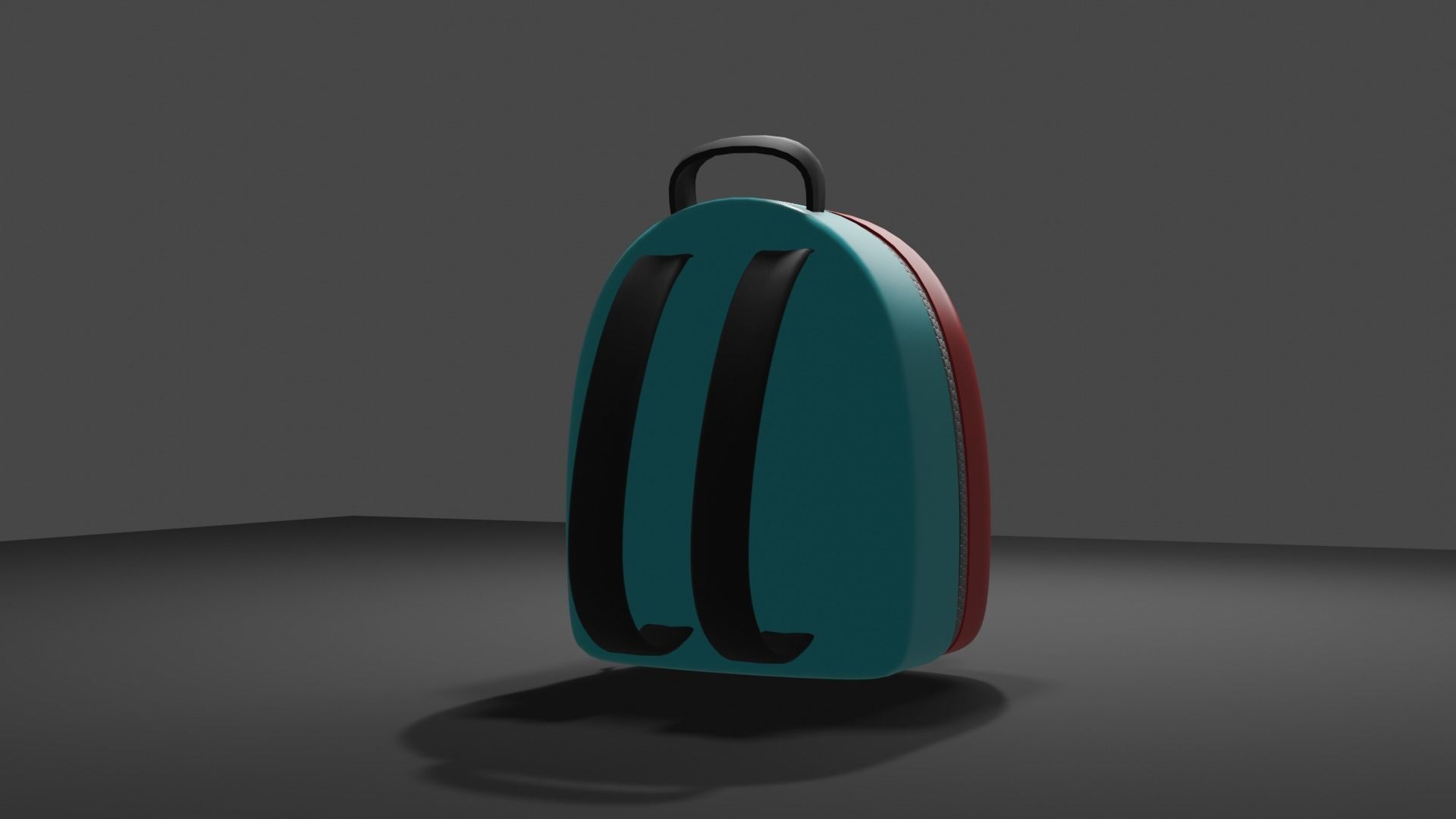 Backpack pet carrier model A 3D model_4