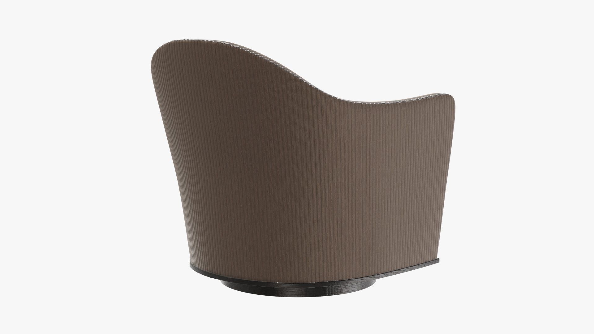 Armchair colorful chair with numbers 3D model_2