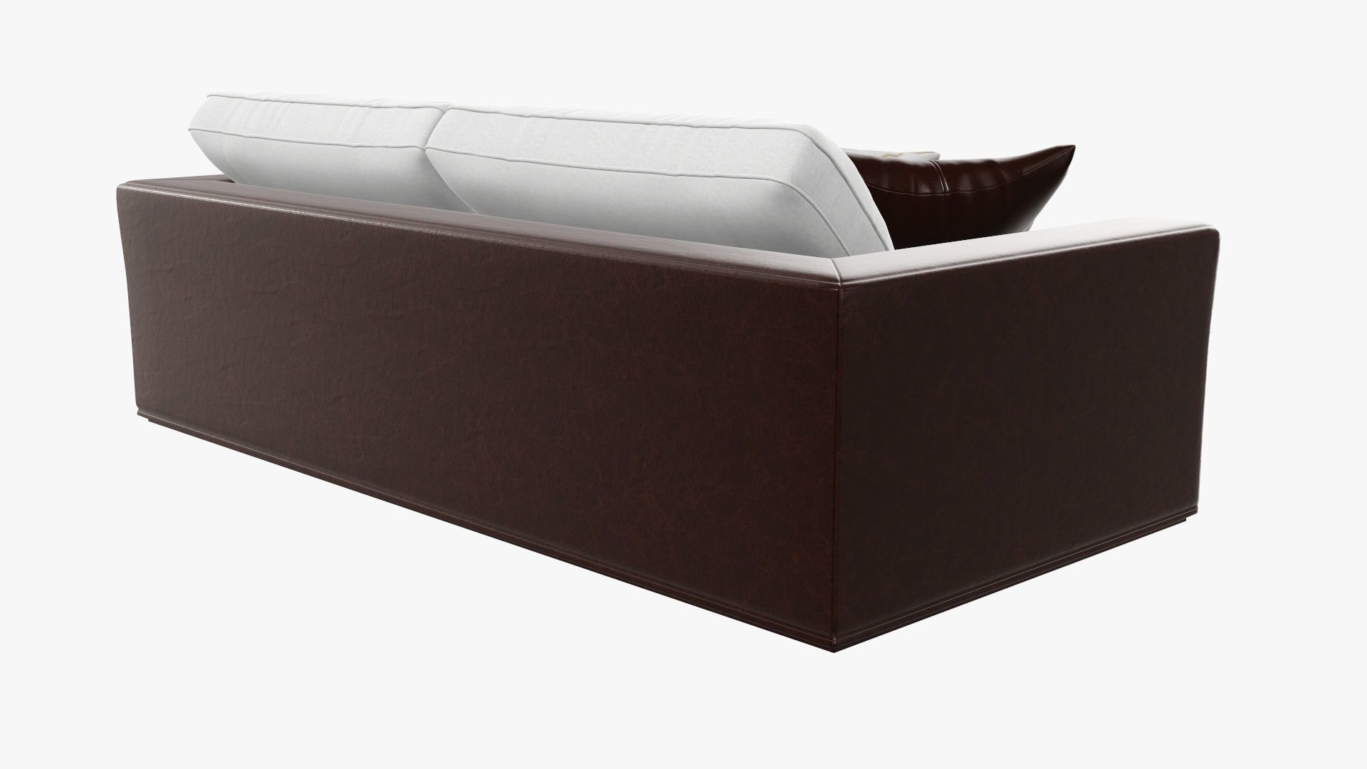 Two seat sofa 3D model_4