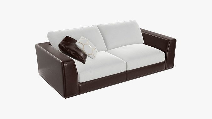 Two seat sofa 3D model