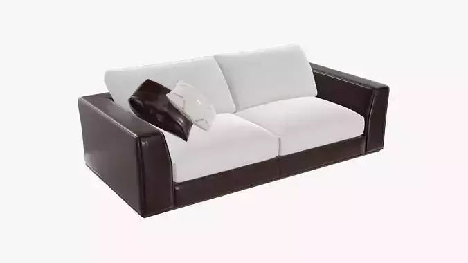 Two seat sofa 3D model