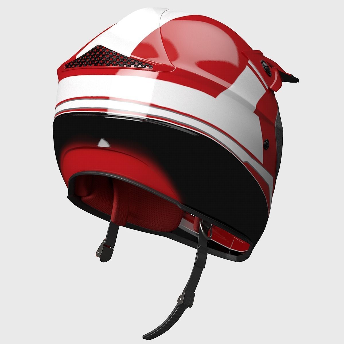 Helmet Off-Road 3D model_5