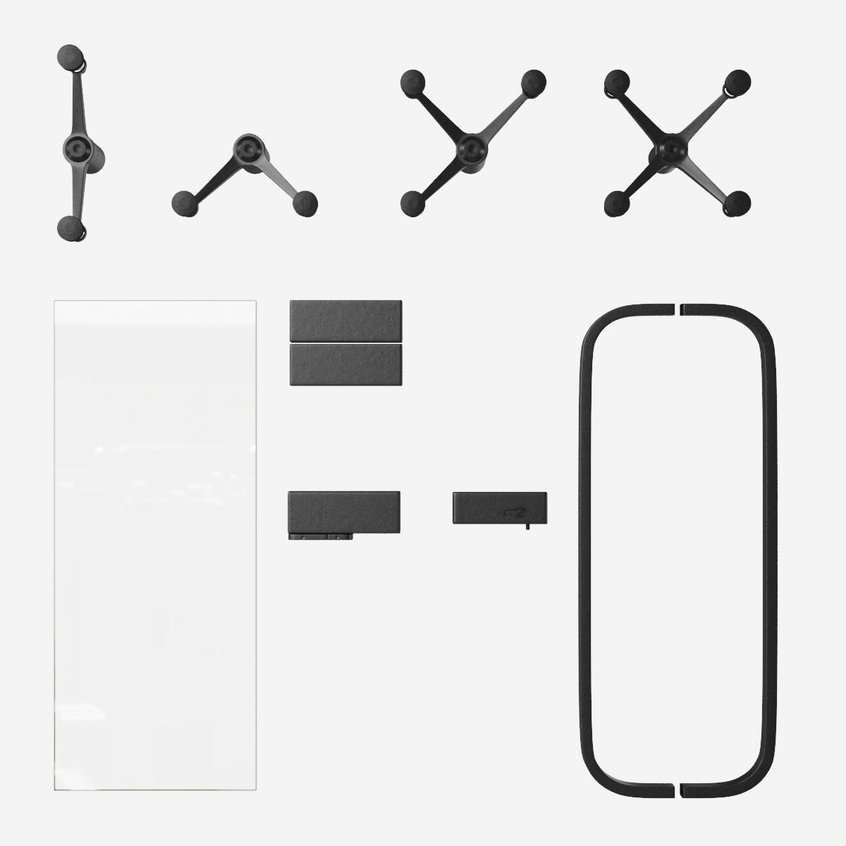 Glass Facade Accesories 3D model_1