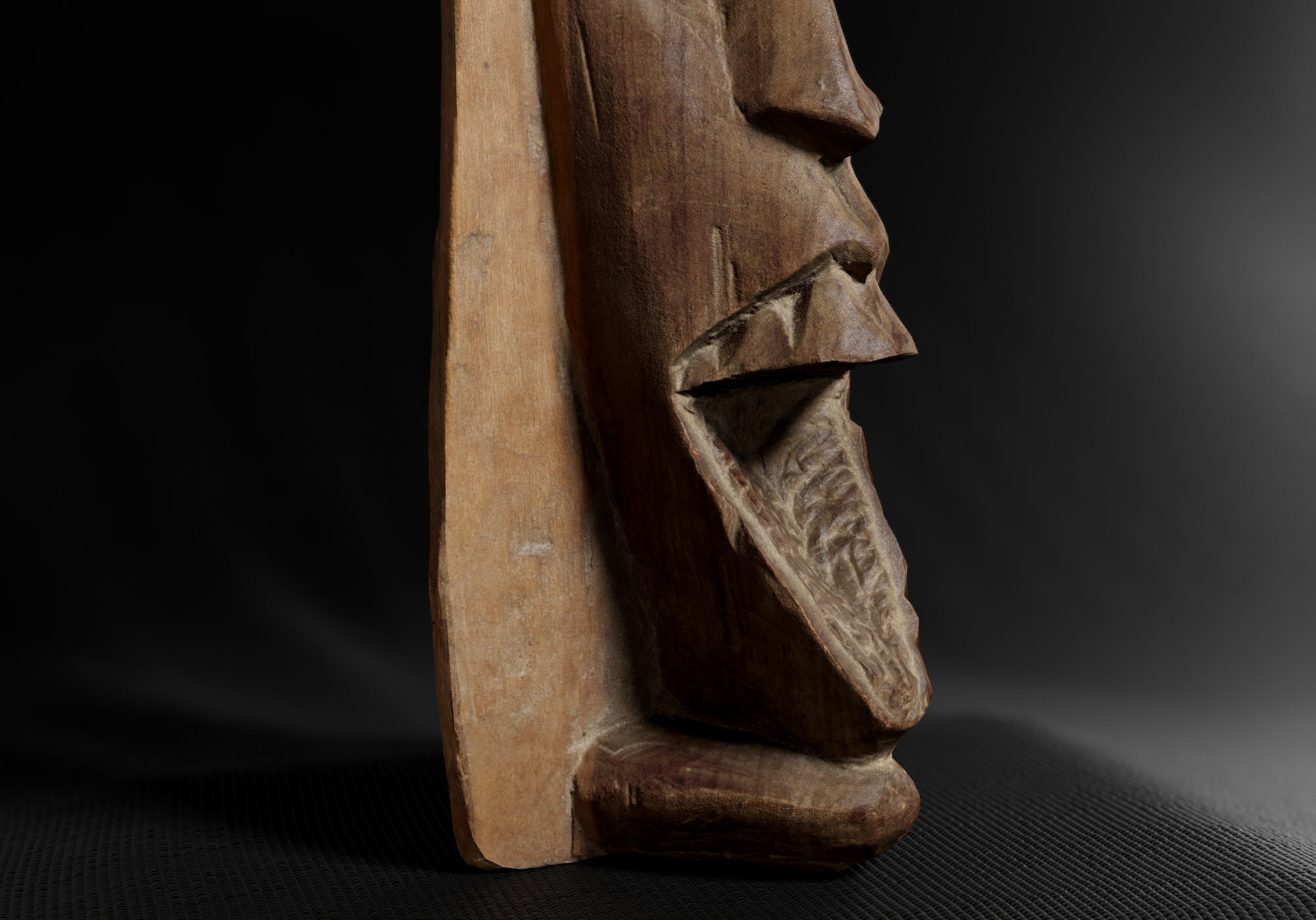 Decoration - African Statue 03 -  Low-poly 3D model_27