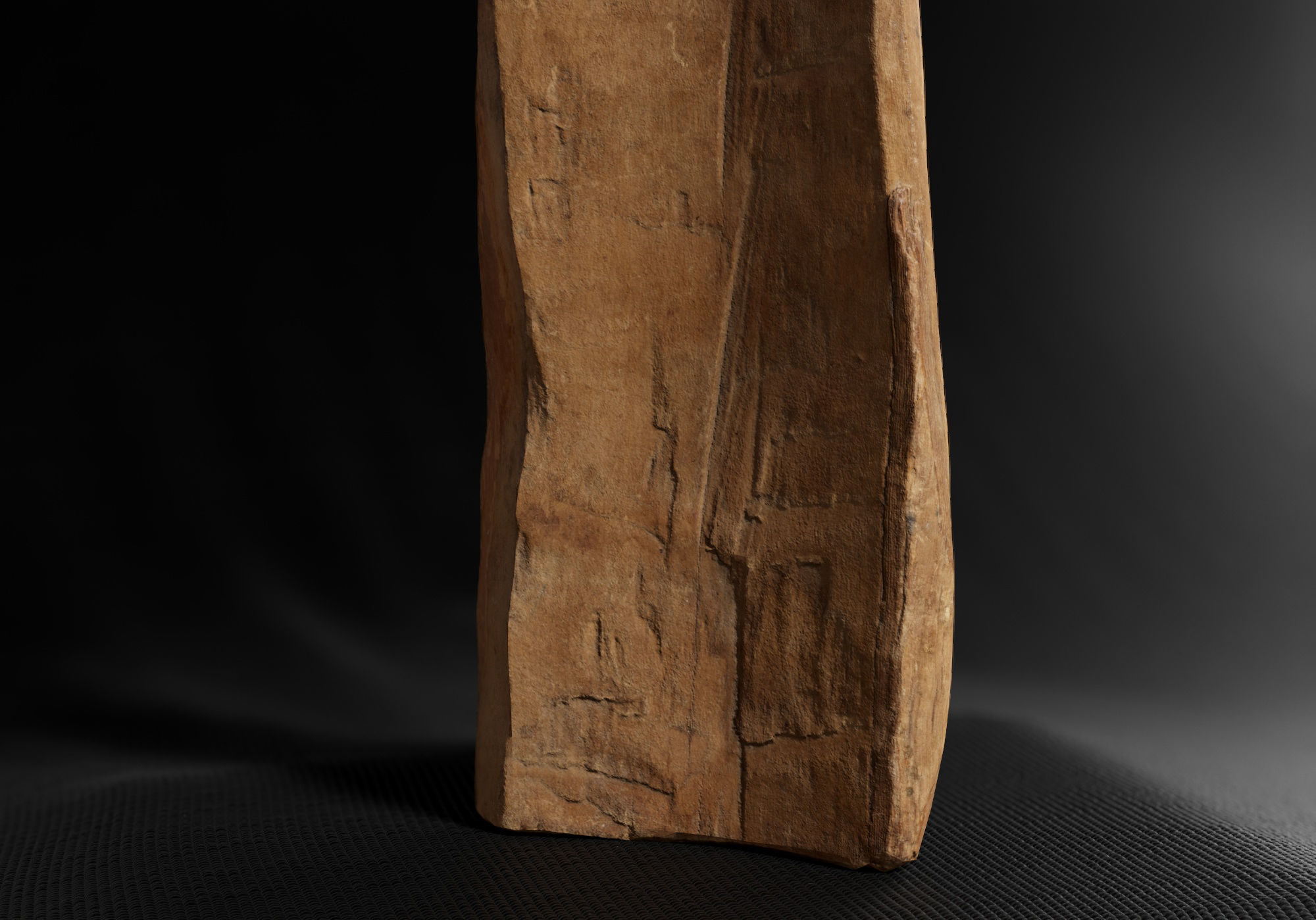 Decoration - African Statue 03 -  Low-poly 3D model_30
