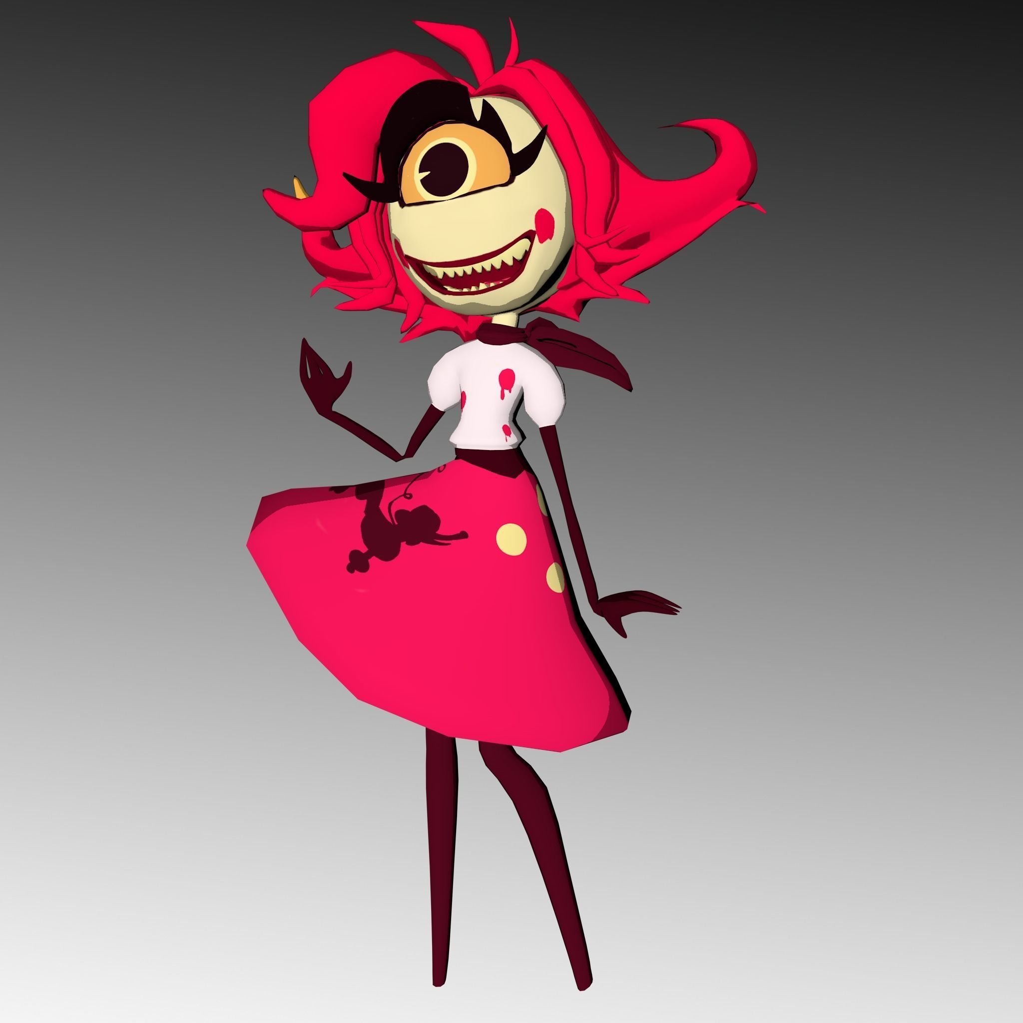 Niffty Hazbin Hotel   3D model_6