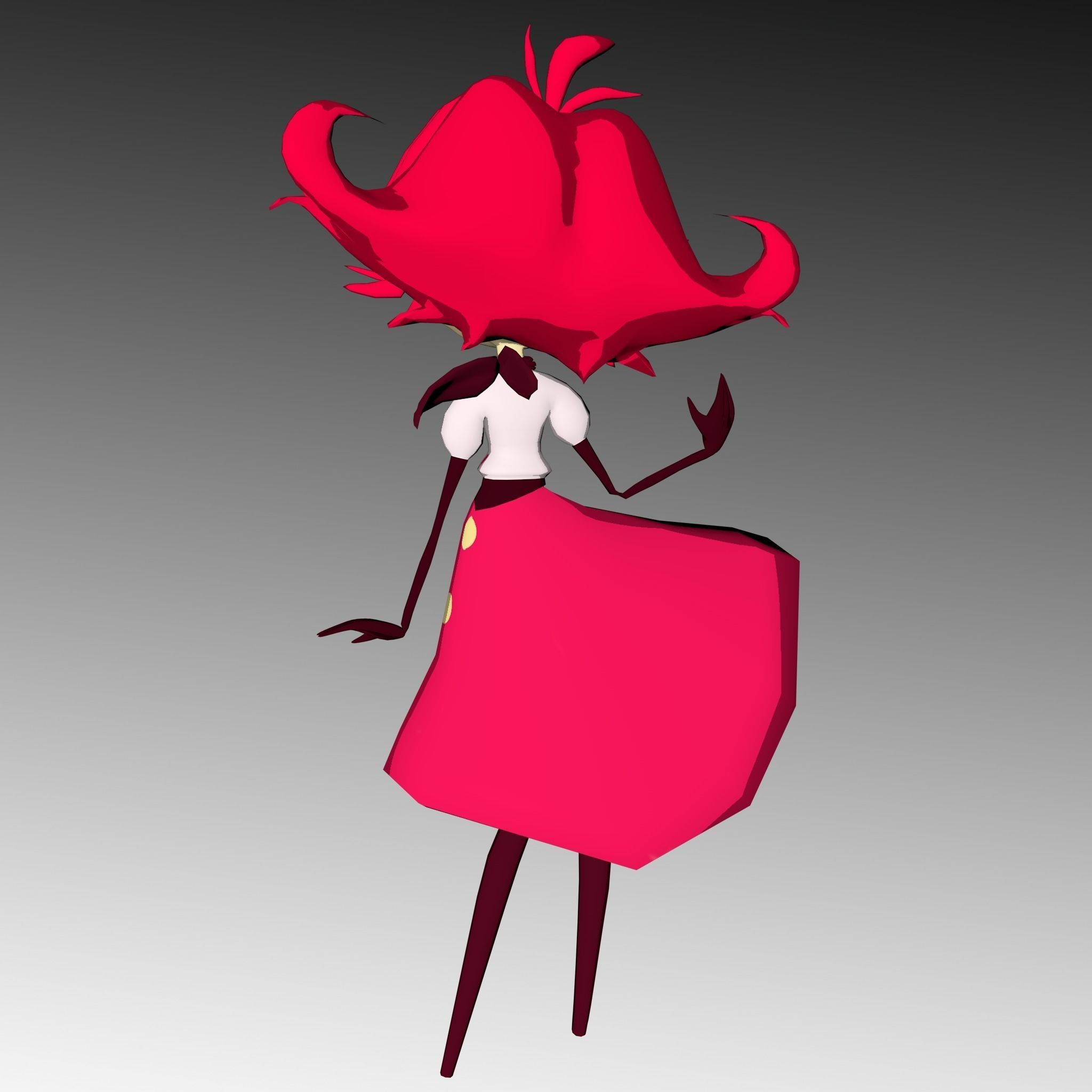 Niffty Hazbin Hotel   3D model_7