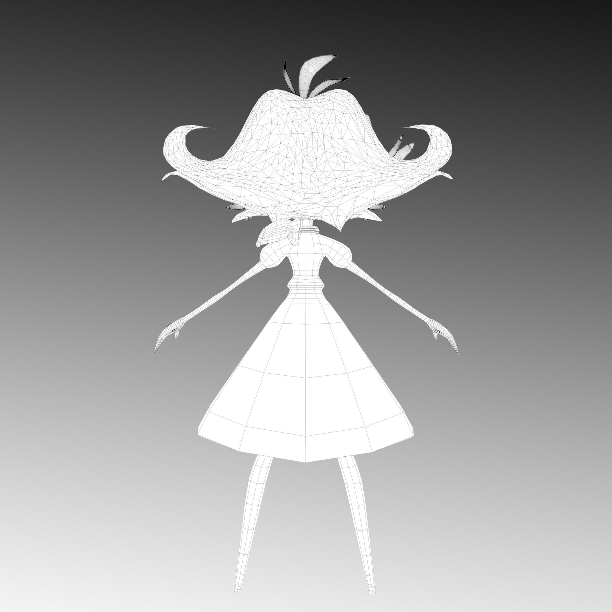 Niffty Hazbin Hotel   3D model_5