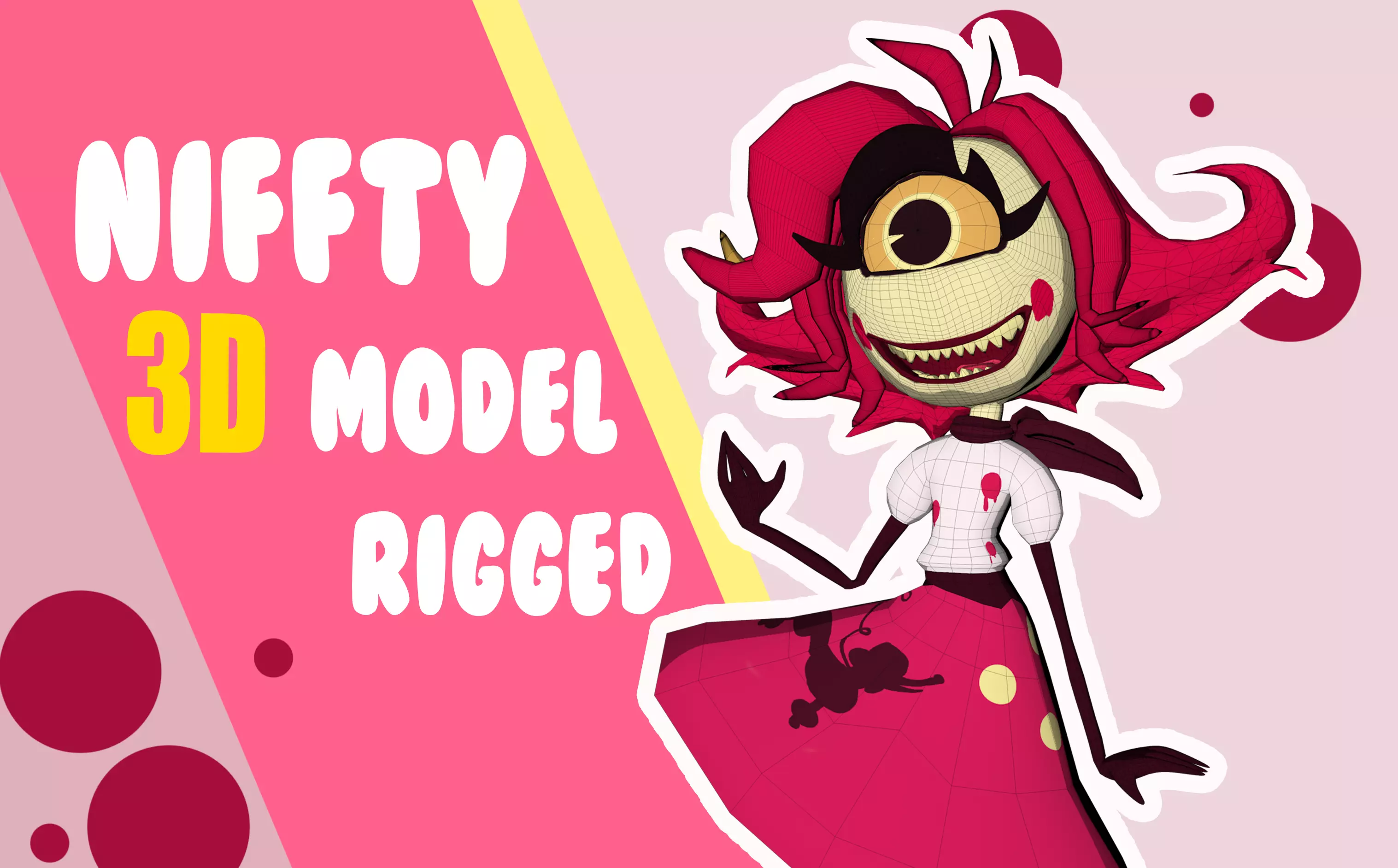 Niffty Hazbin Hotel   3D model_0