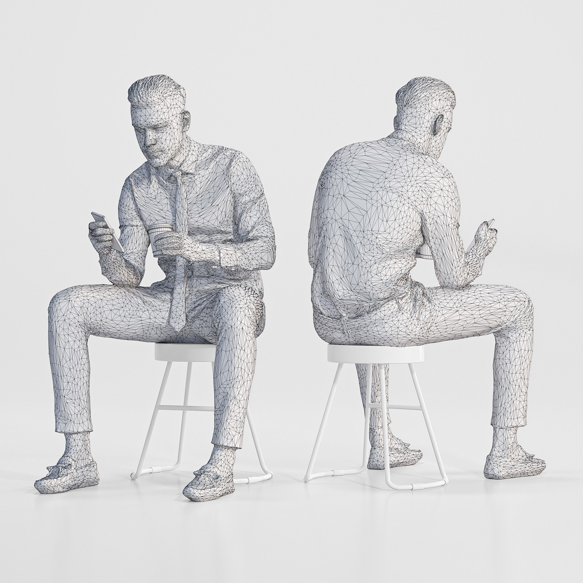 Bundle Business 002 3D model_9