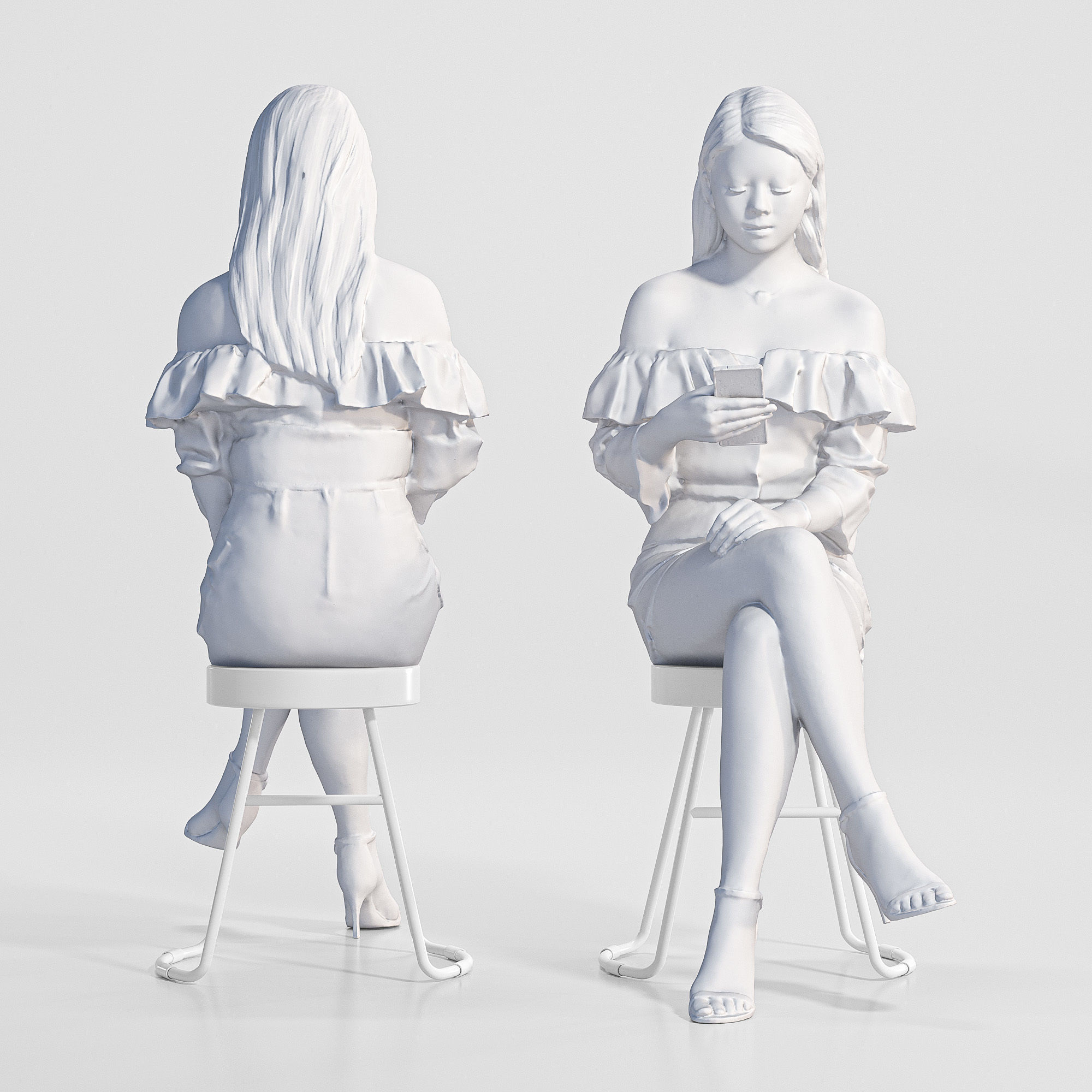 Bundle Casual 001 3D model_16