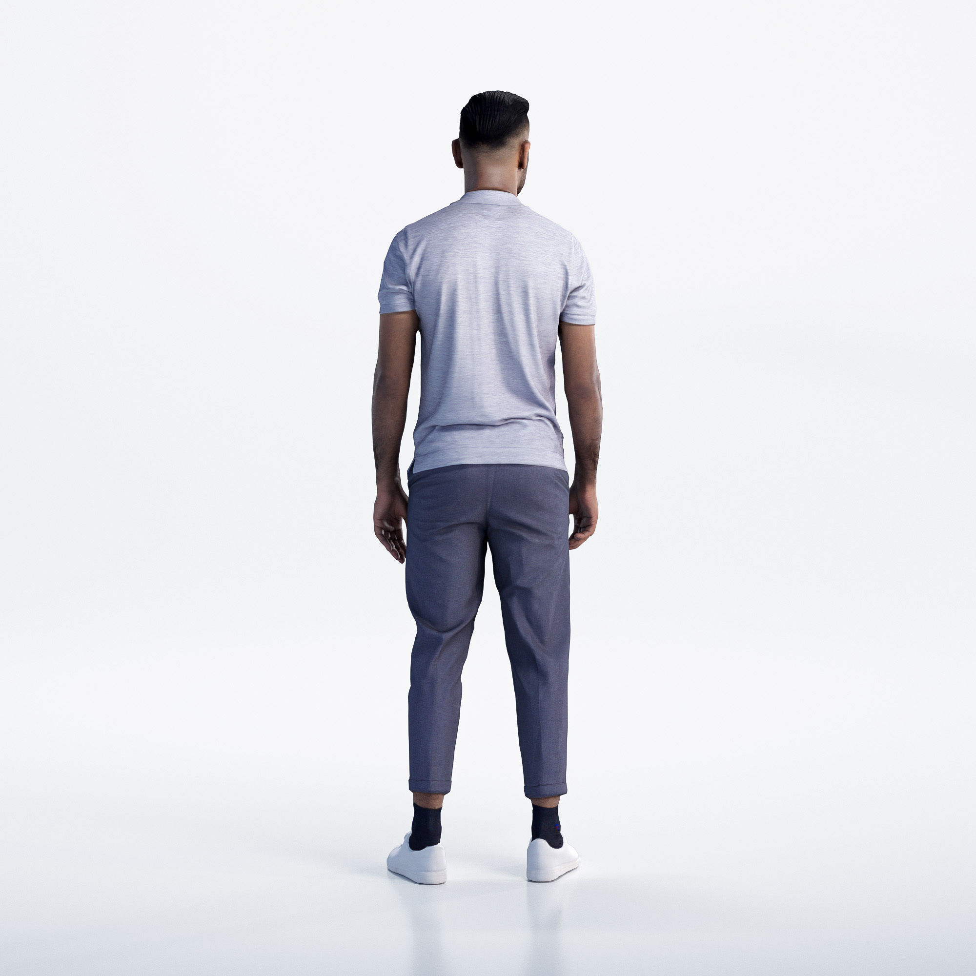 Bundle Casual 001 3D model_7