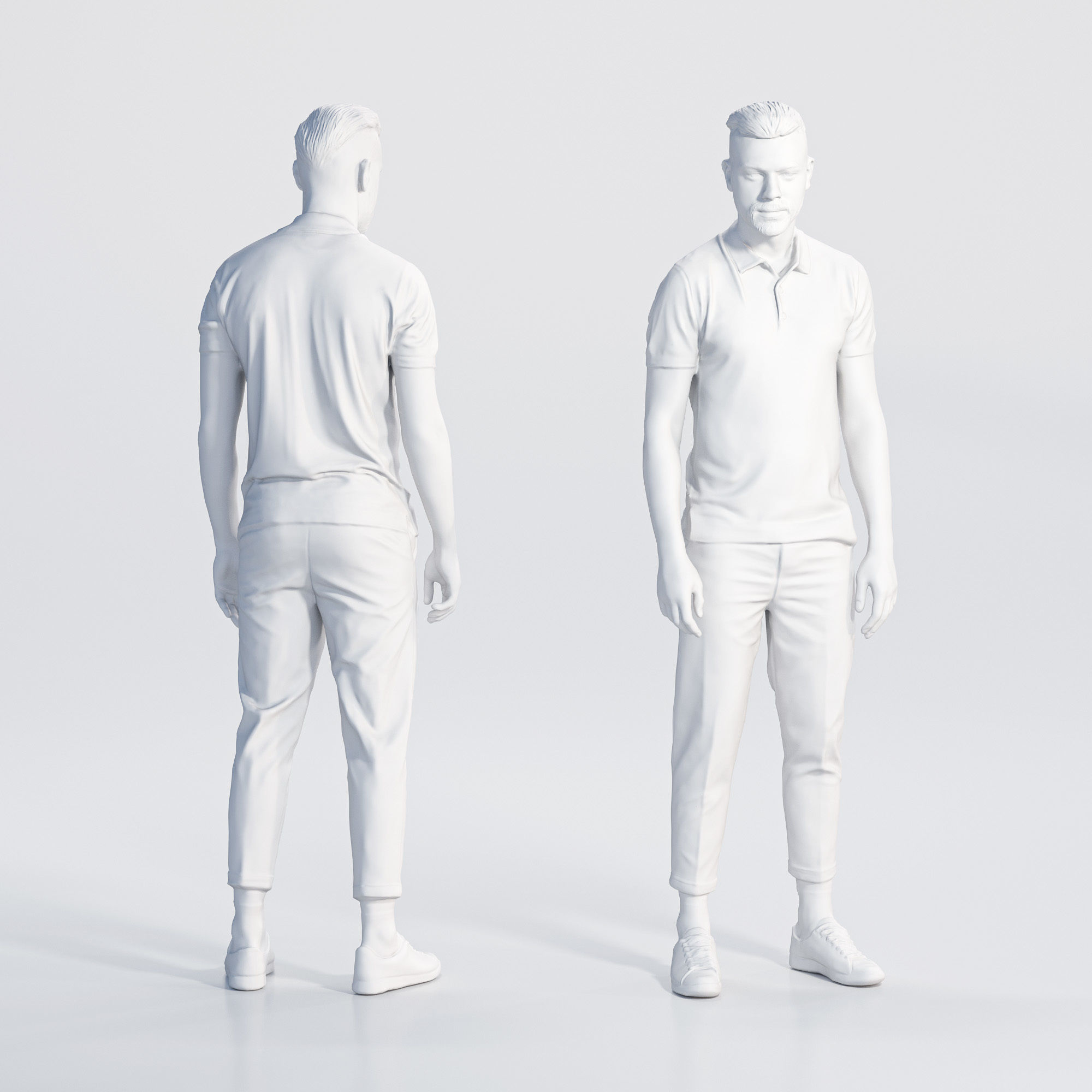 Bundle Casual 001 3D model_8