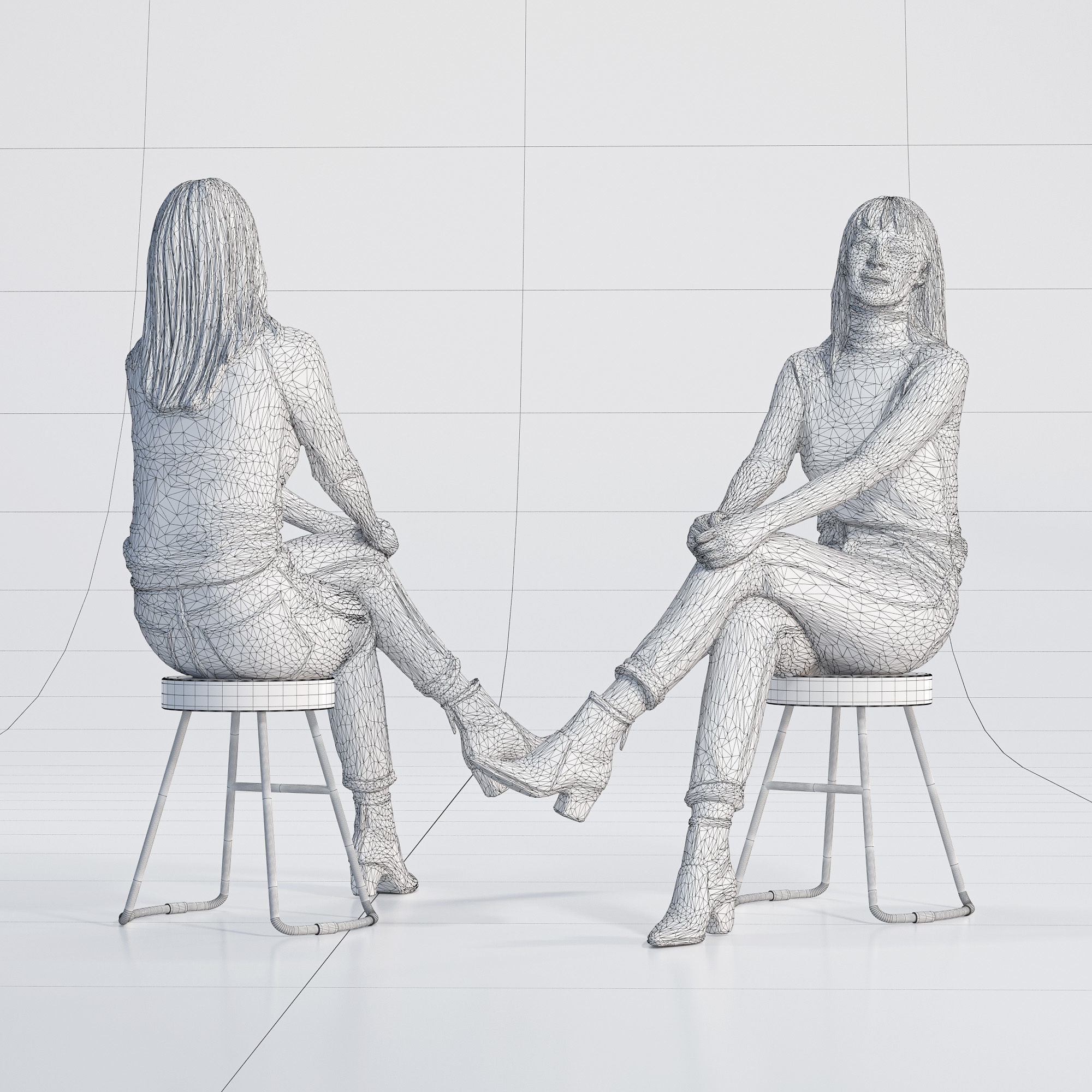 Bundle Casual 001 3D model_21