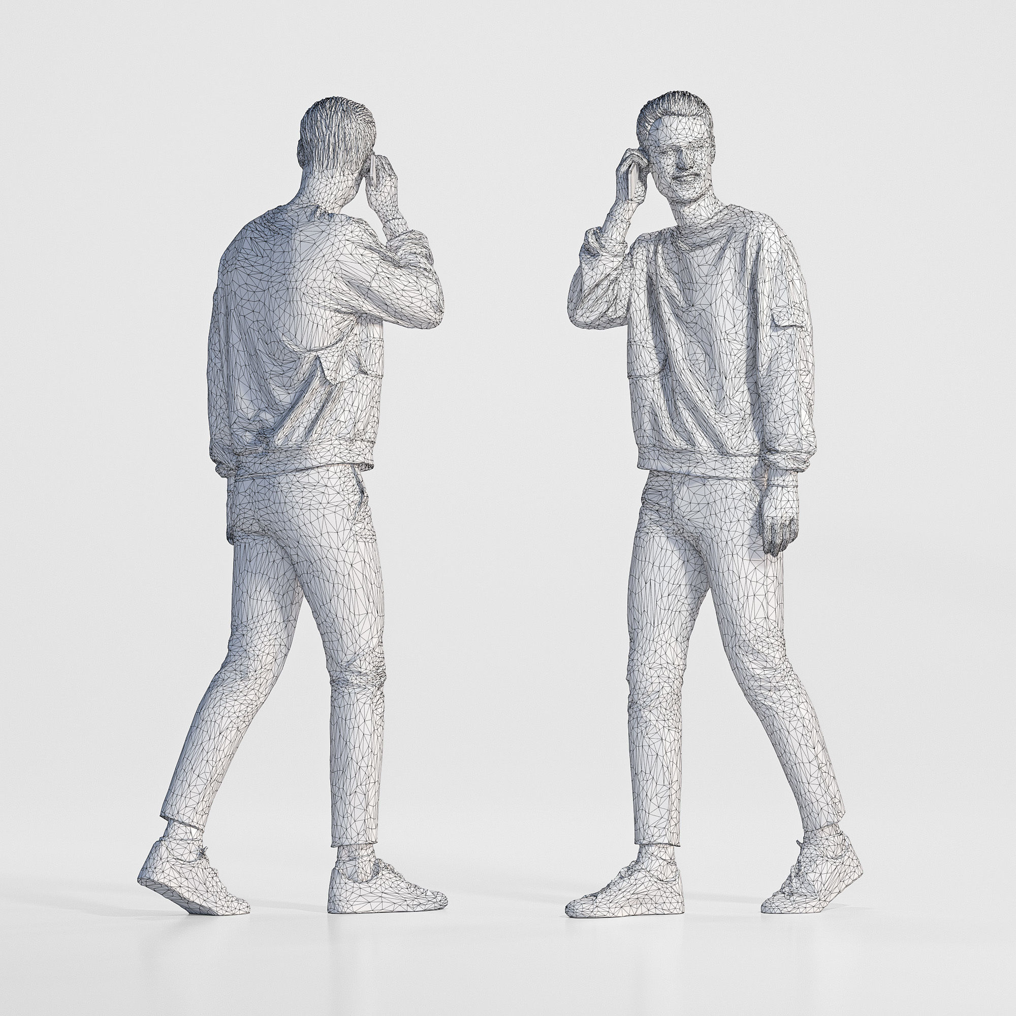 Bundle Casual 001 3D model_13