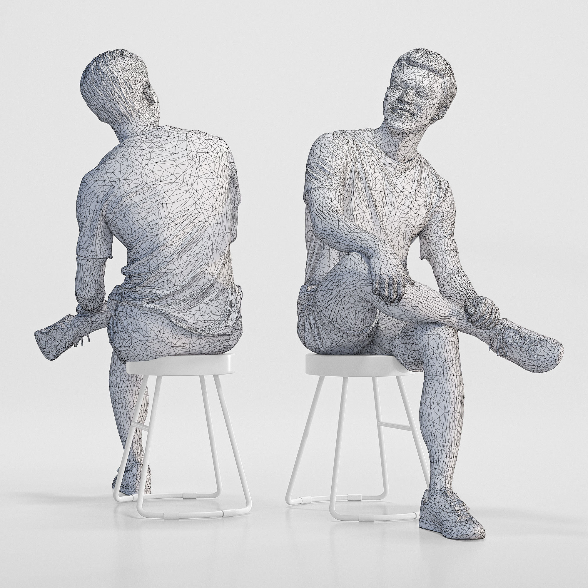 Bundle Casual 001 3D model_29