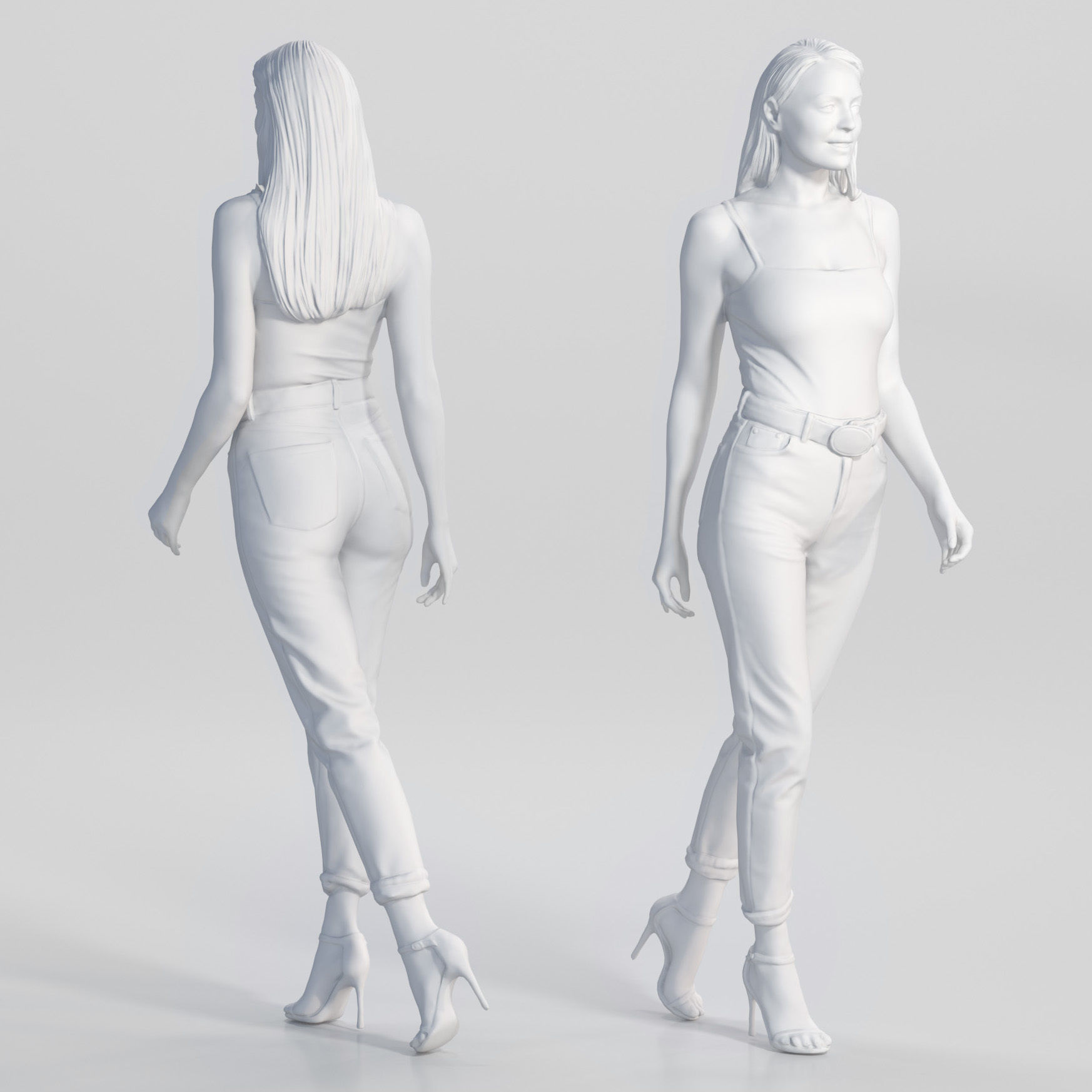 Bundle Casual 001 3D model_4