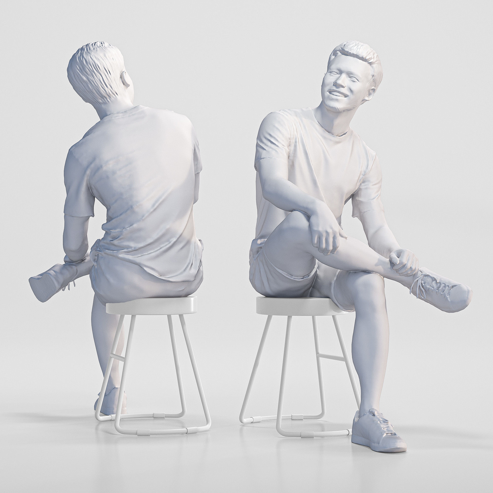 Bundle Casual 001 3D model_28