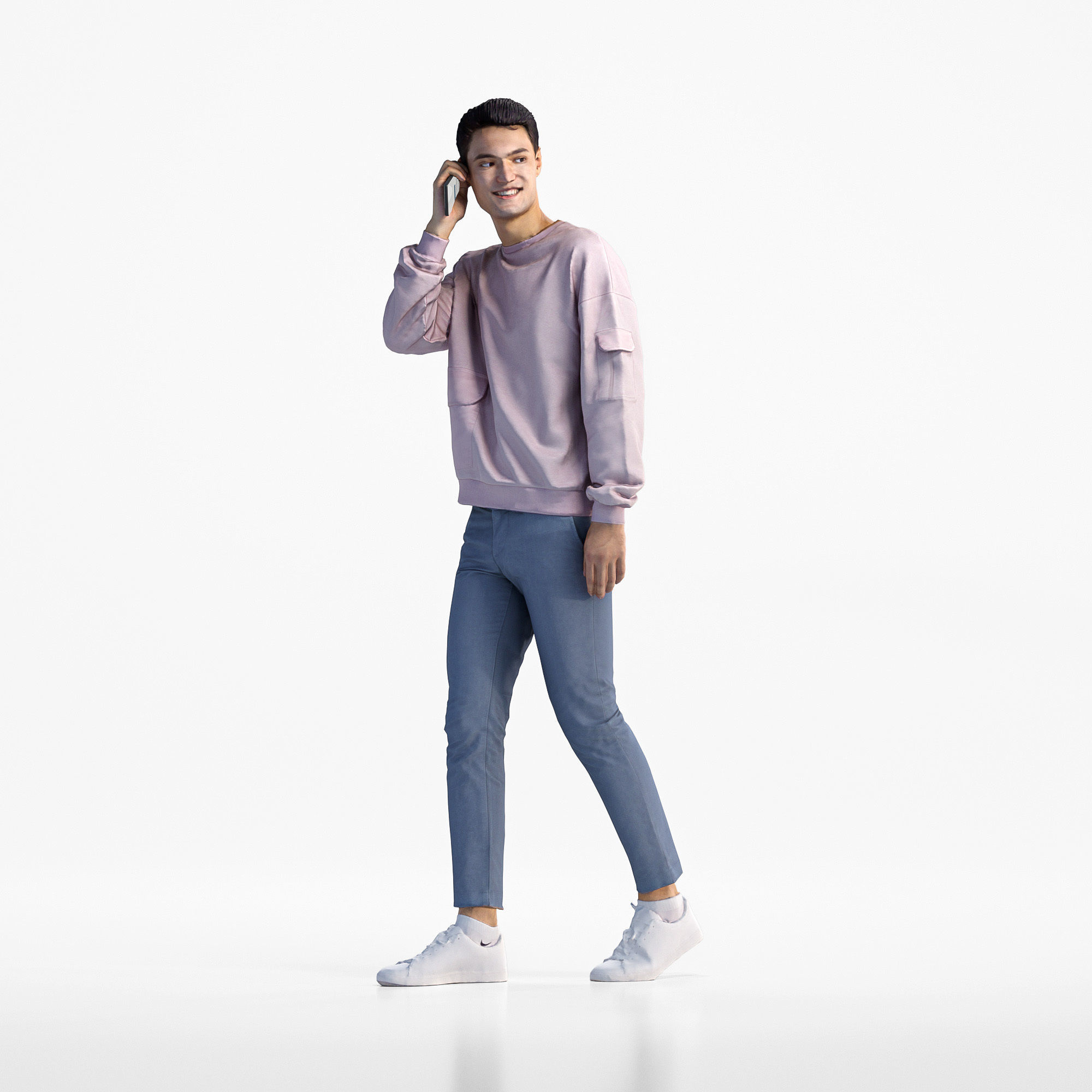 Bundle Casual 001 3D model_10