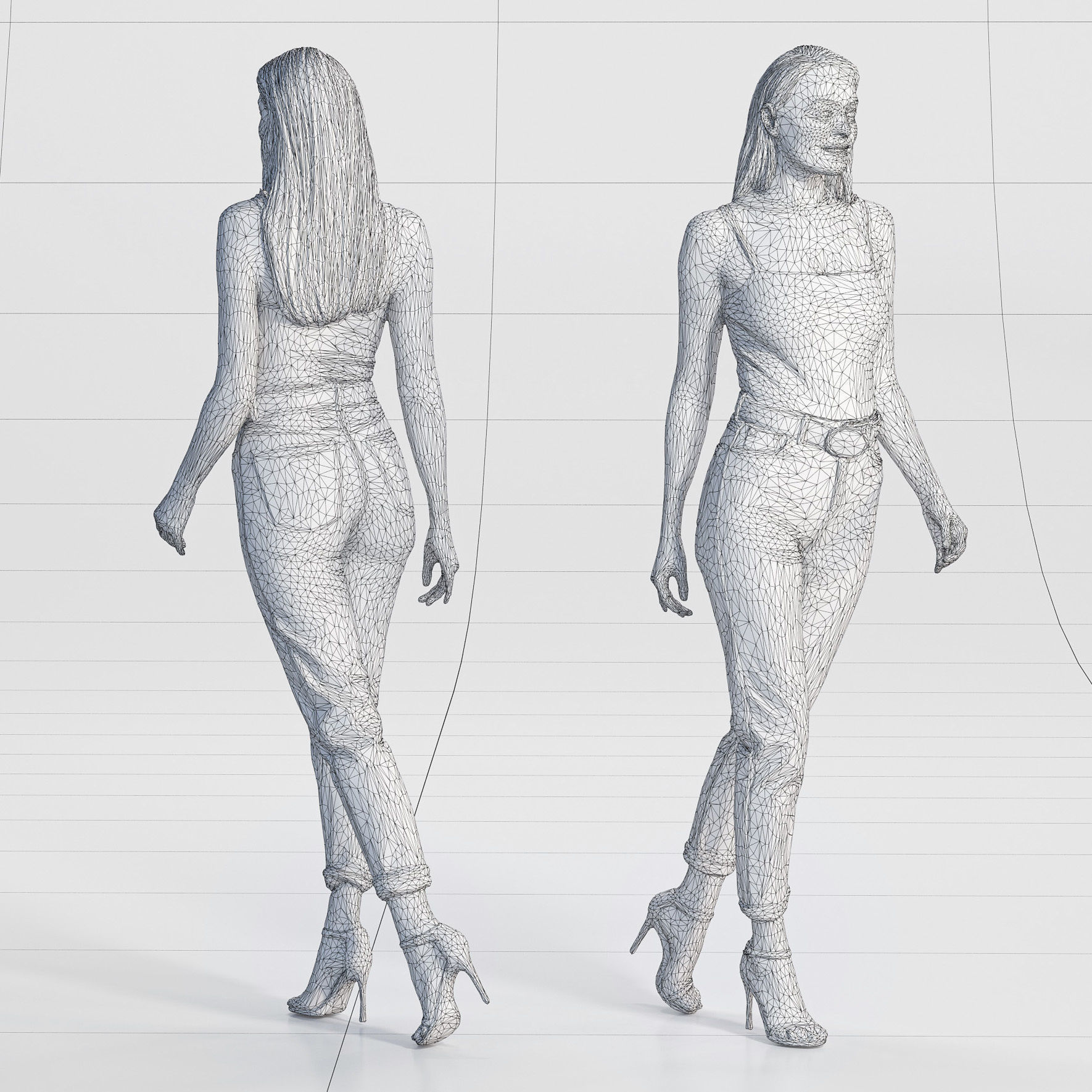 Bundle Casual 001 3D model_5