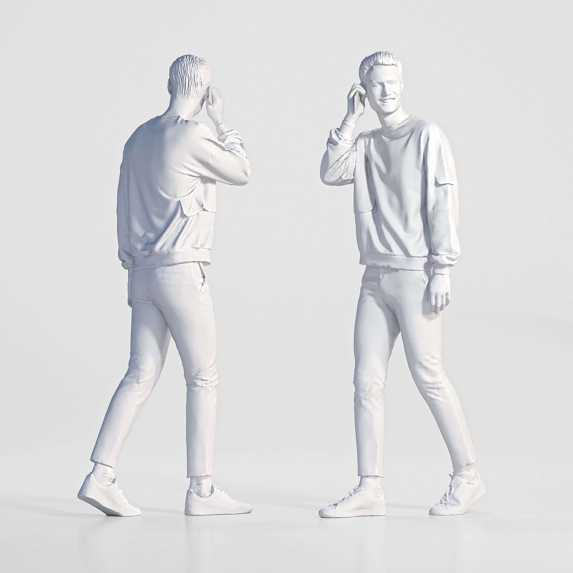 Bundle Casual 001 3D model_12