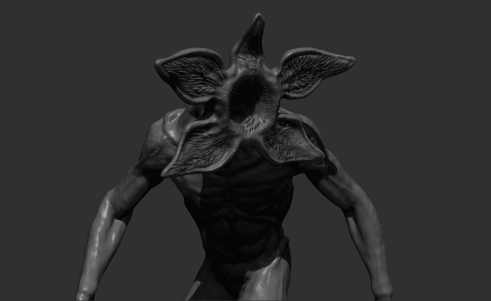 Demogorgon - Stranger Things 3D print model 3D print model_3