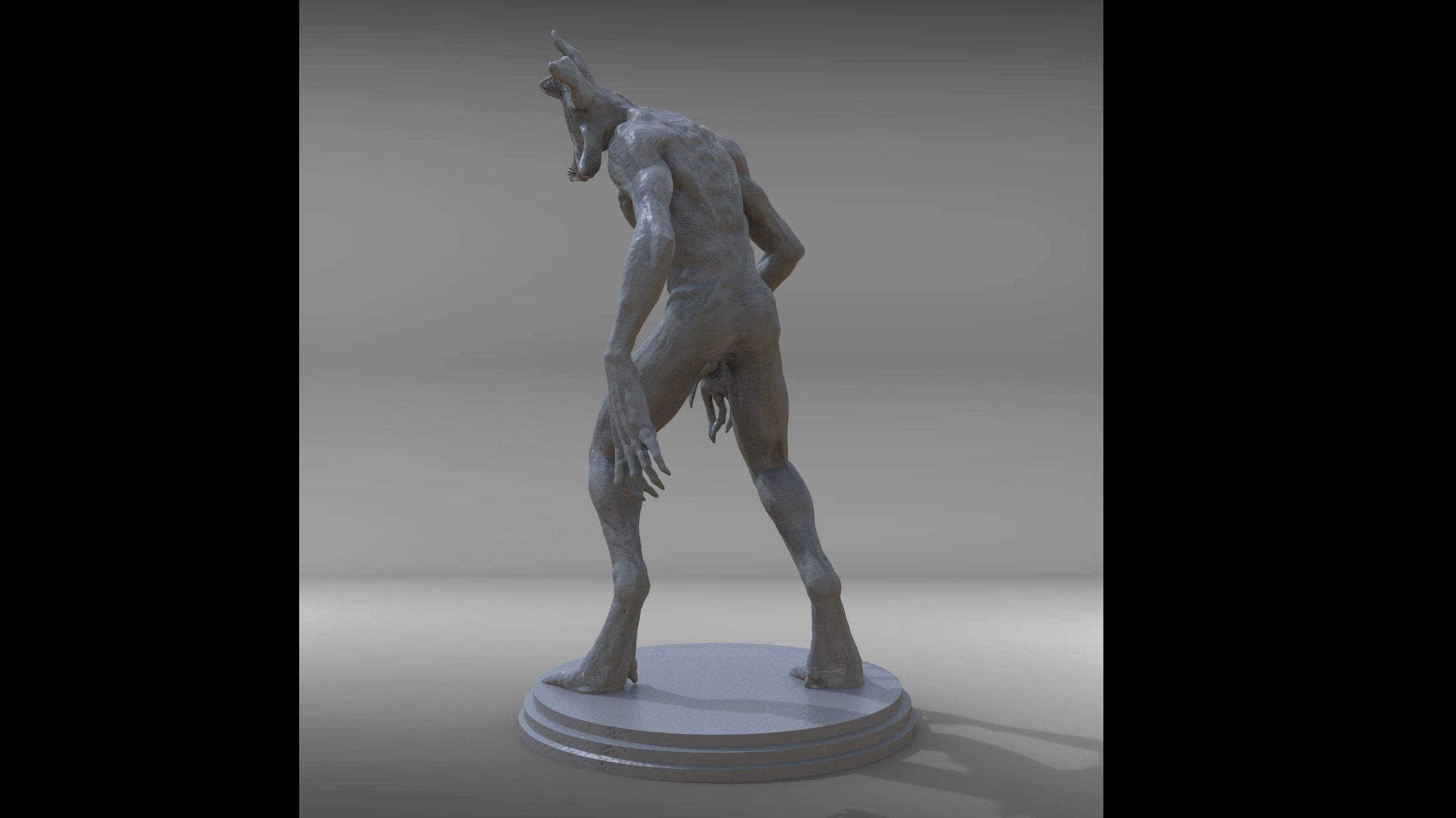 Demogorgon - Stranger Things 3D print model 3D print model_2