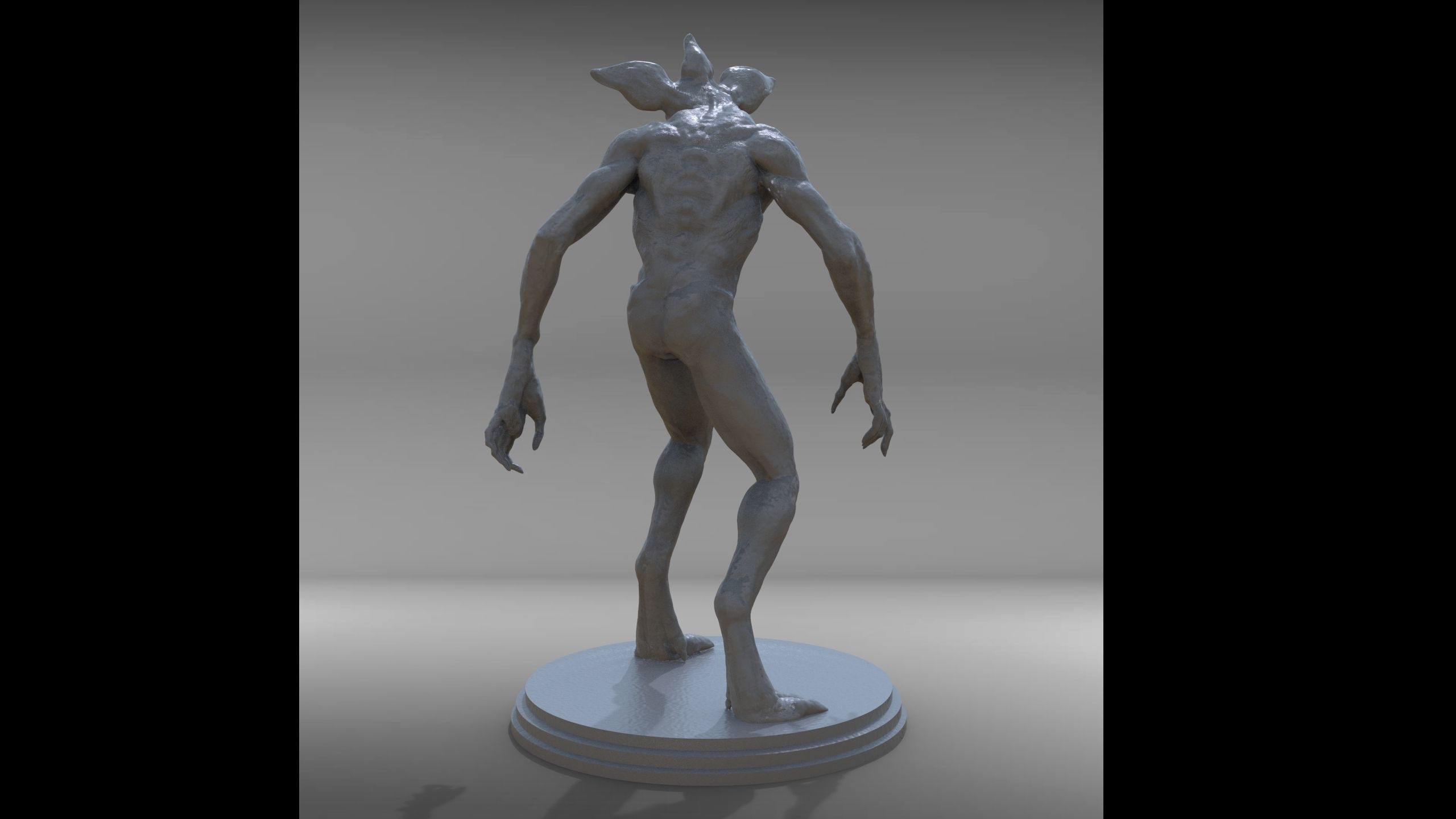 Demogorgon - Stranger Things 3D print model 3D print model_1