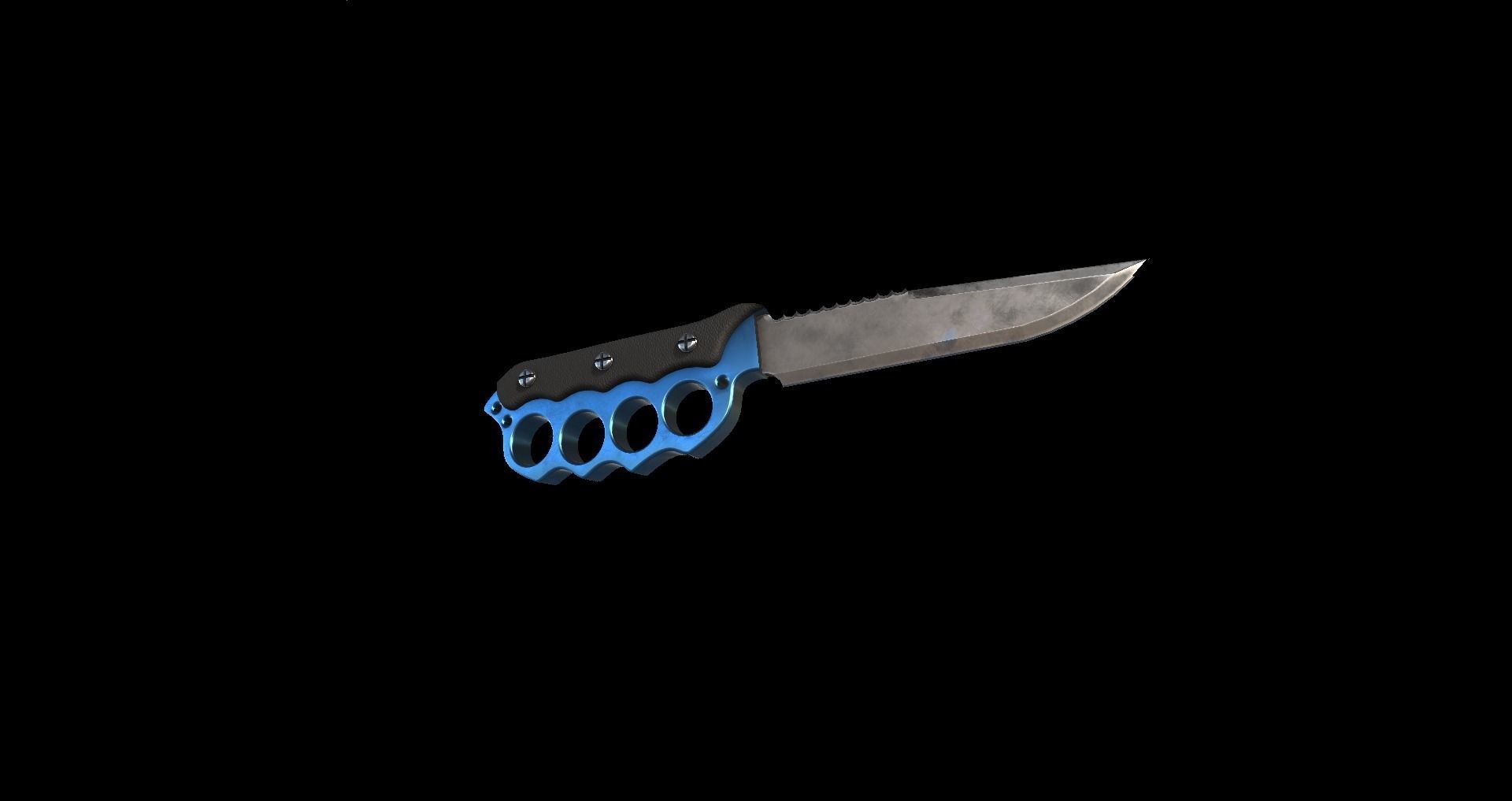 knife Free 3D print model_3