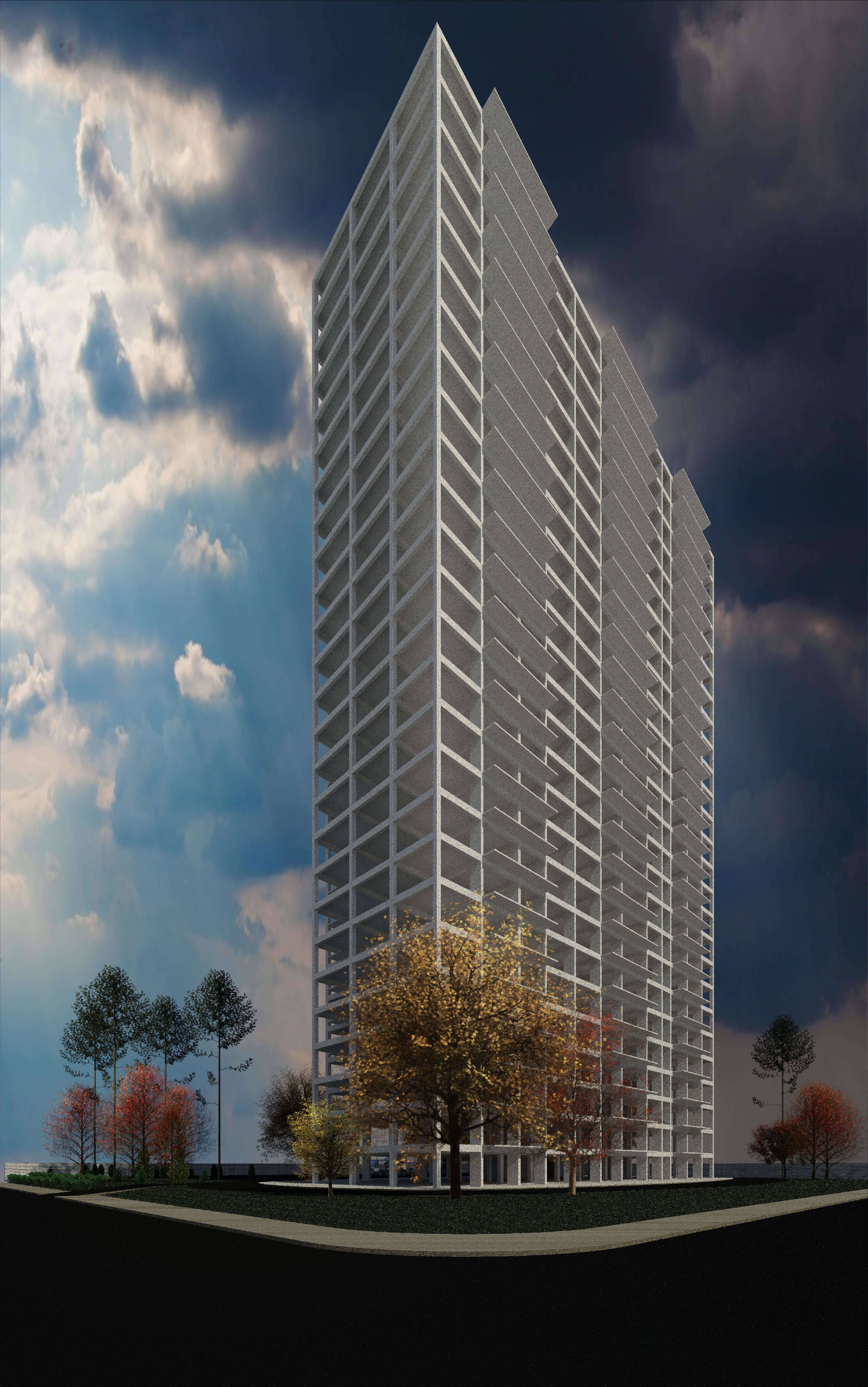 Residential Building  Sonne 3D model_13