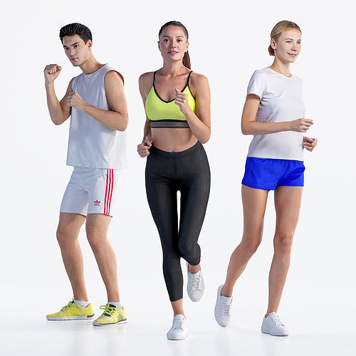 Bundle Sports 001 3D model