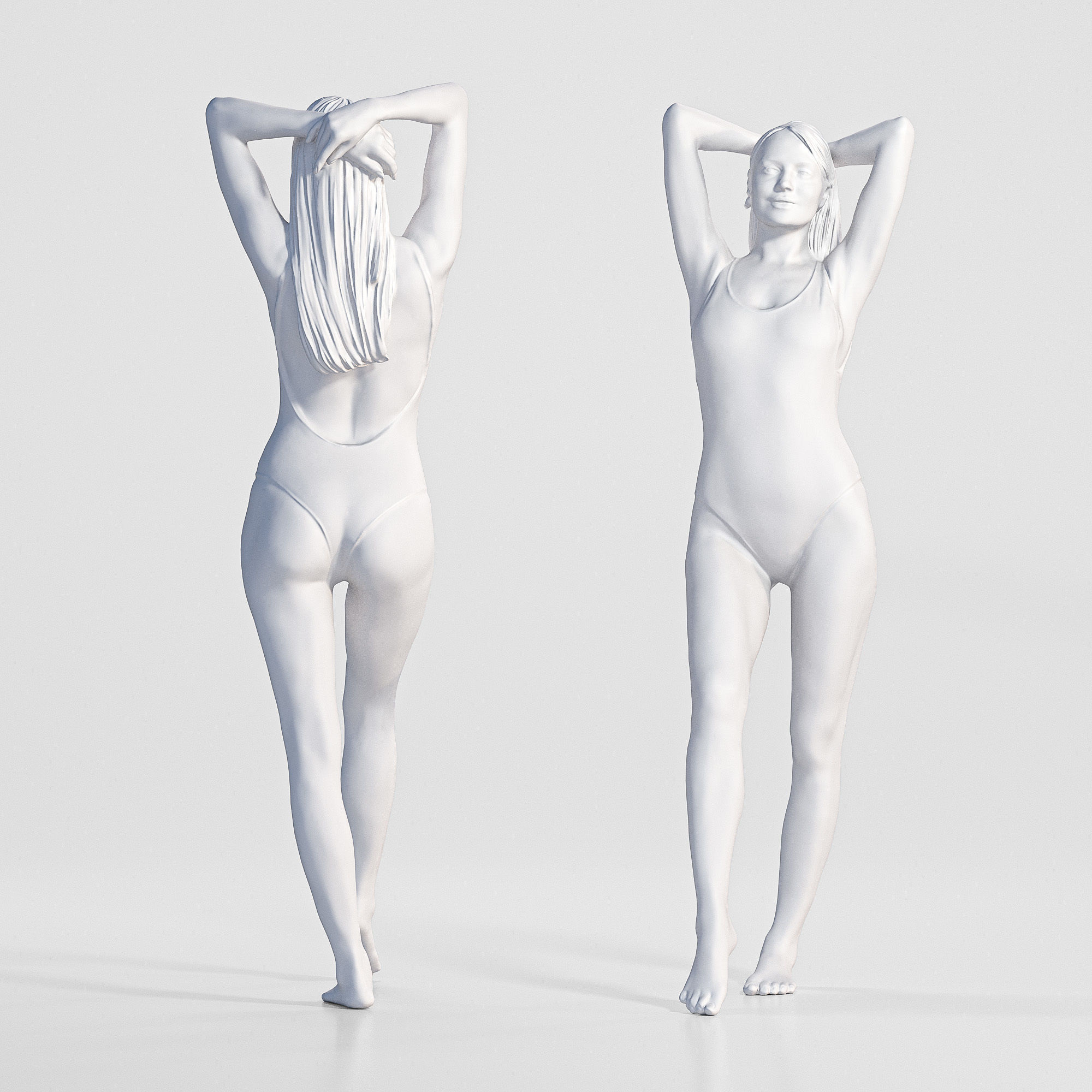 Bundle Swim 001 3D model_4