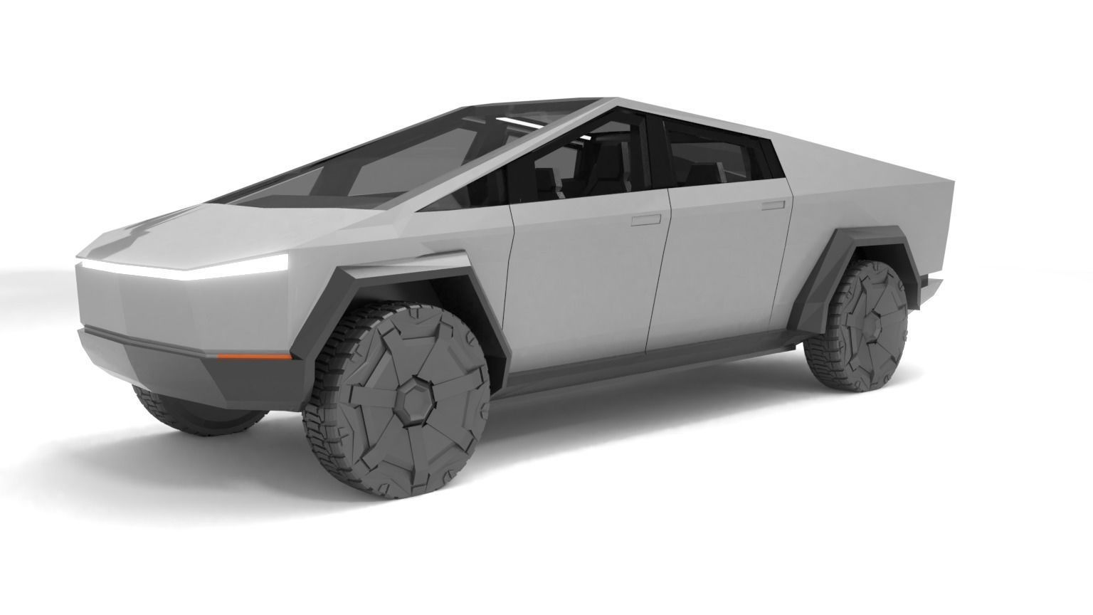 Tesla Cybertruck 3D model_5