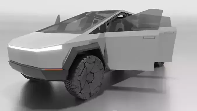 Tesla Cybertruck 3D model