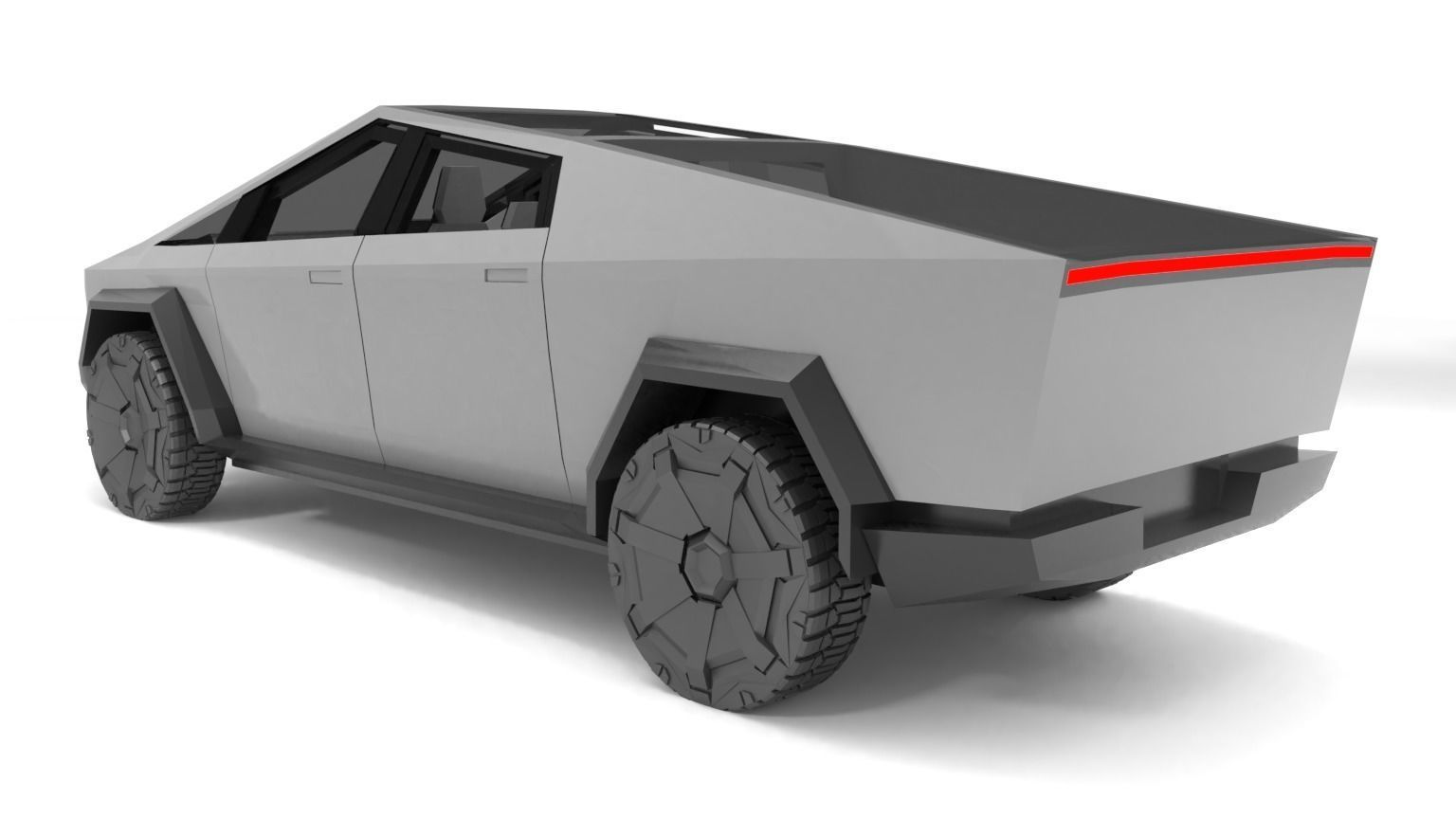 Tesla Cybertruck 3D model_6