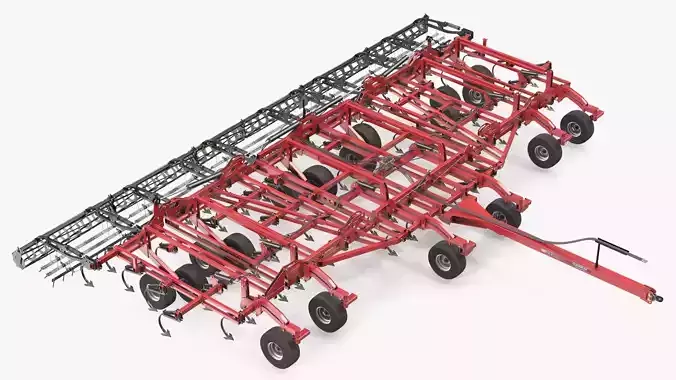 CASE Tiger-Mate 255 Field Cultivator 3D model
