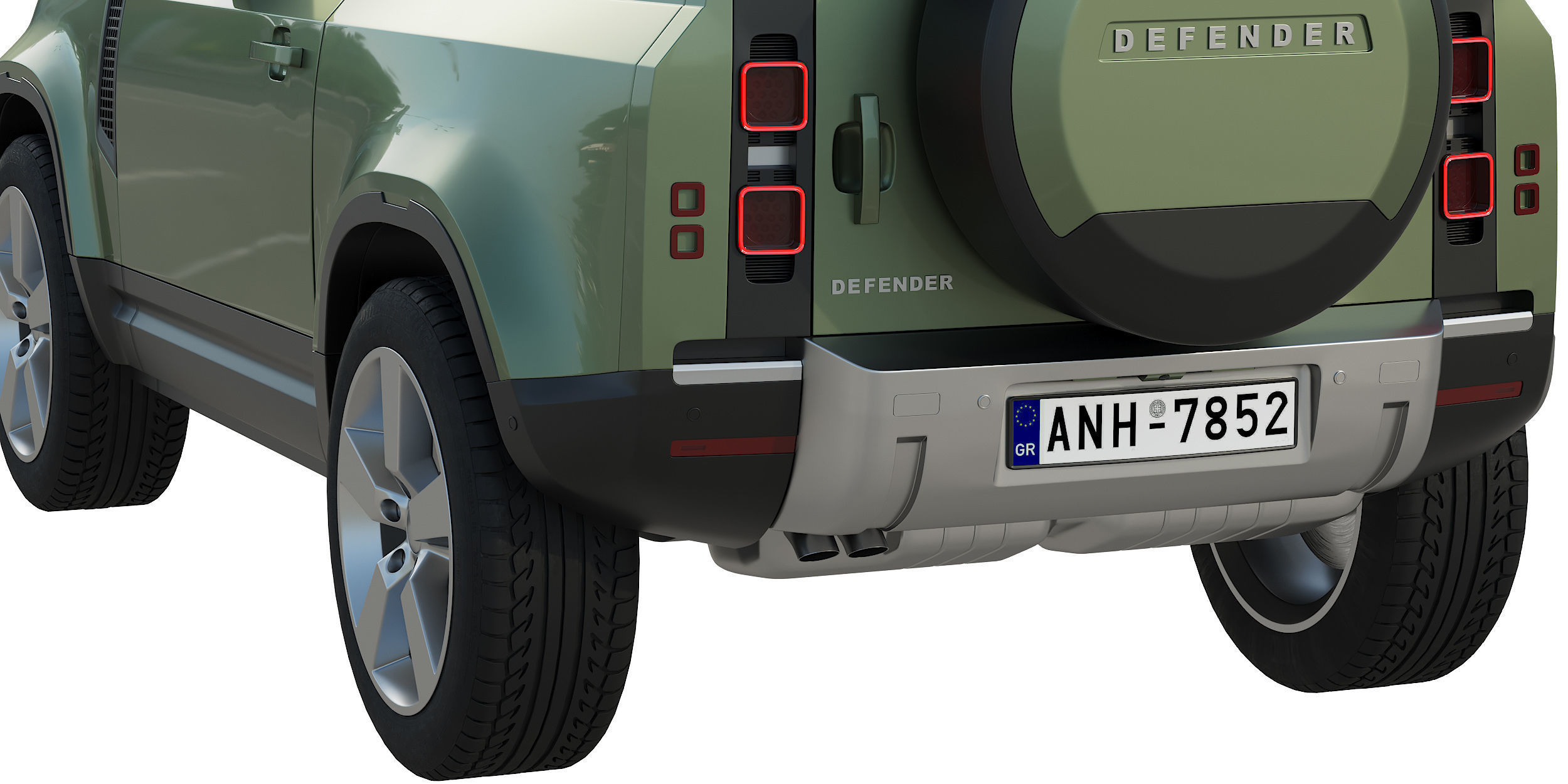 Land Rover Defender 90 2020 3D model_10