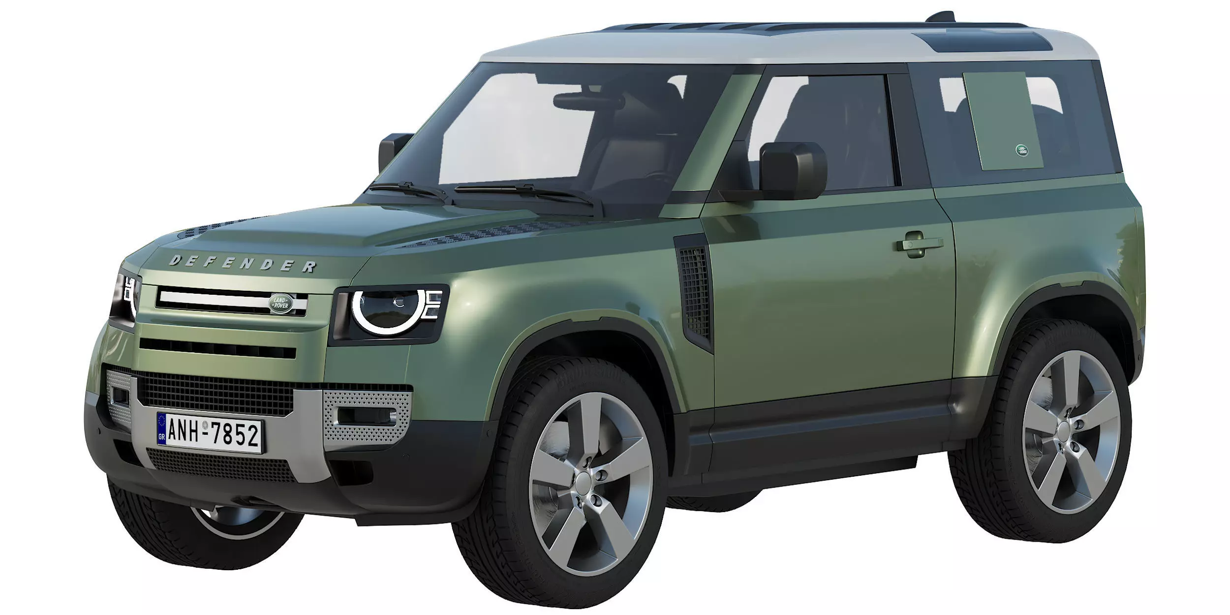 Land Rover Defender 90 2020 3D model_0
