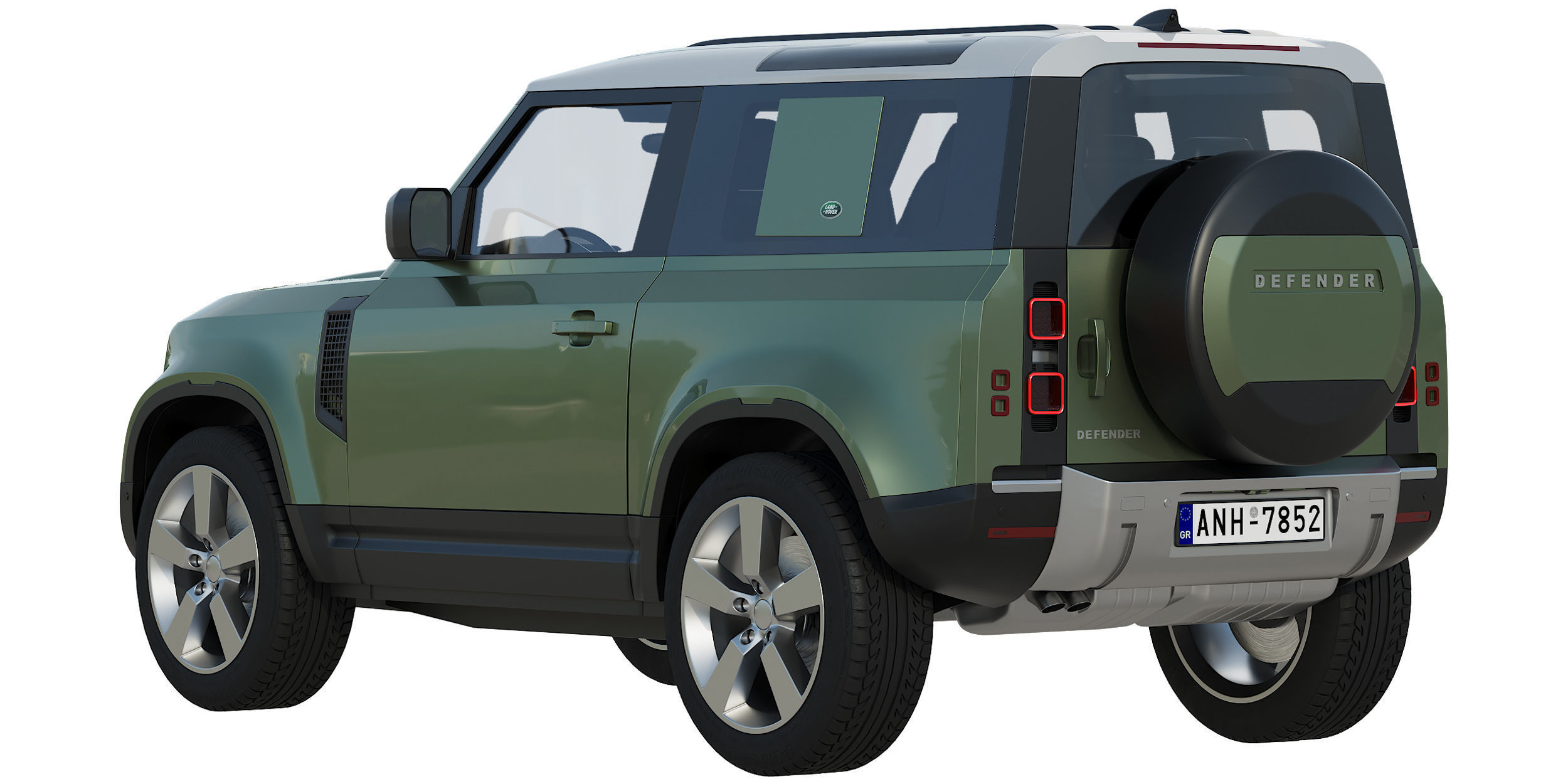 Land Rover Defender 90 2020 3D model_3