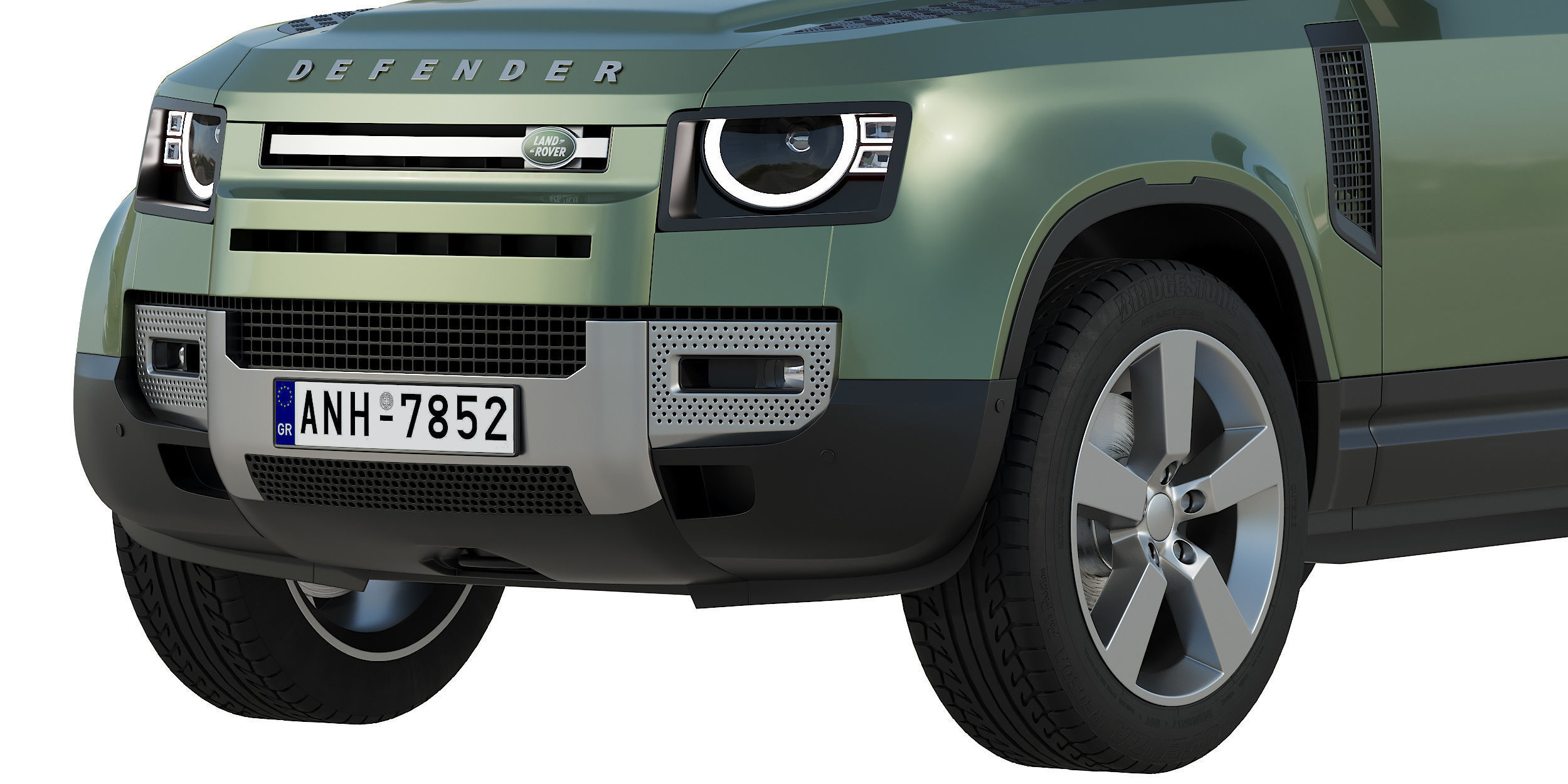 Land Rover Defender 90 2020 3D model_9