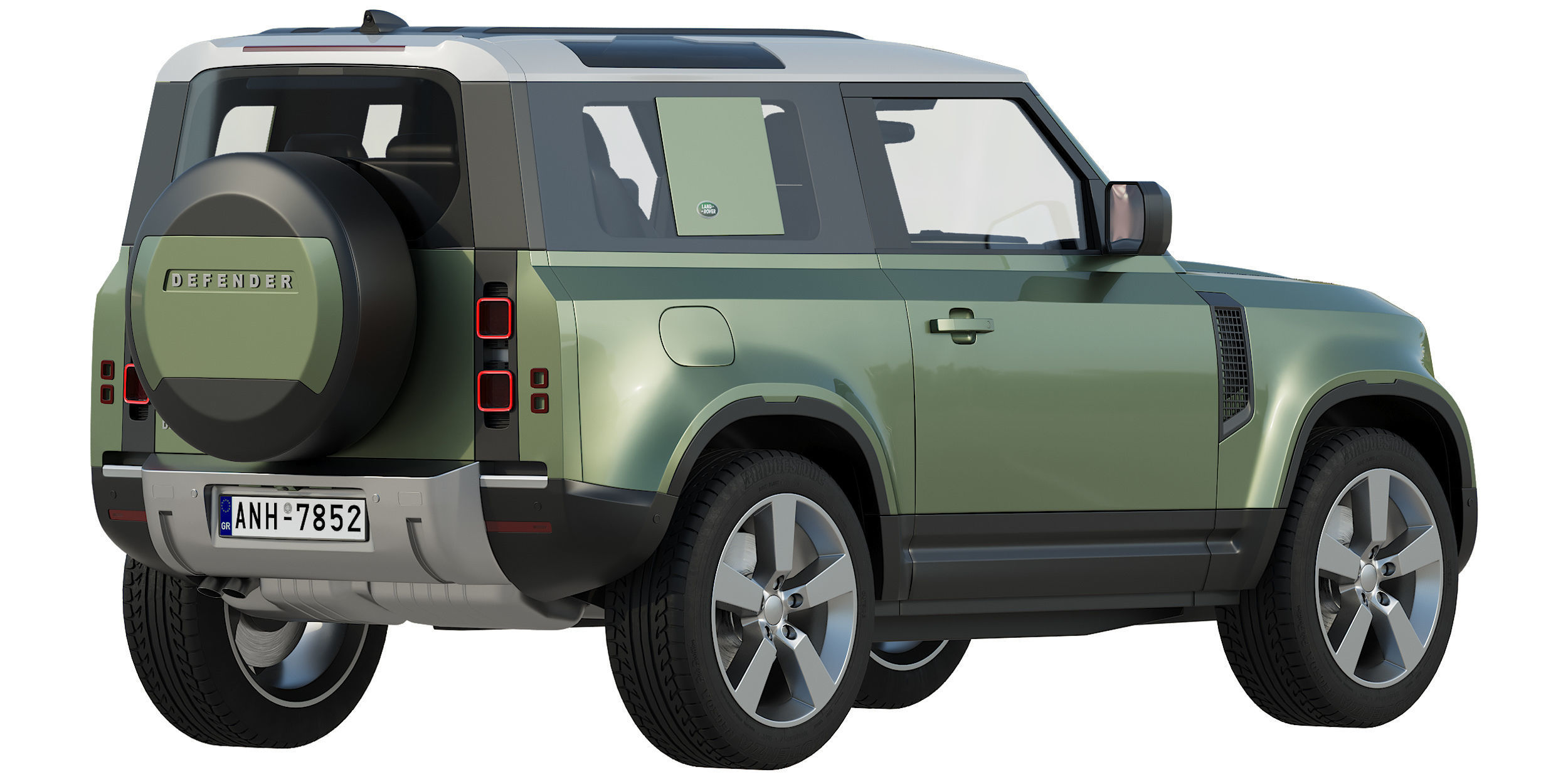 Land Rover Defender 90 2020 3D model_2