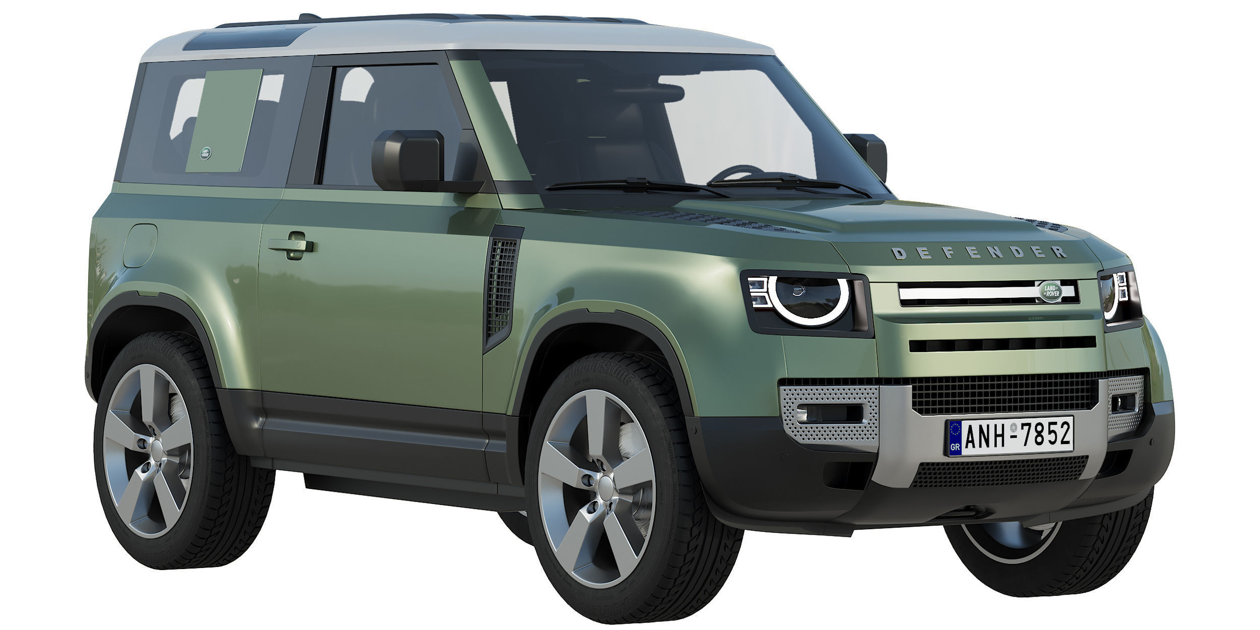 Land Rover Defender 90 2020 3D model_1