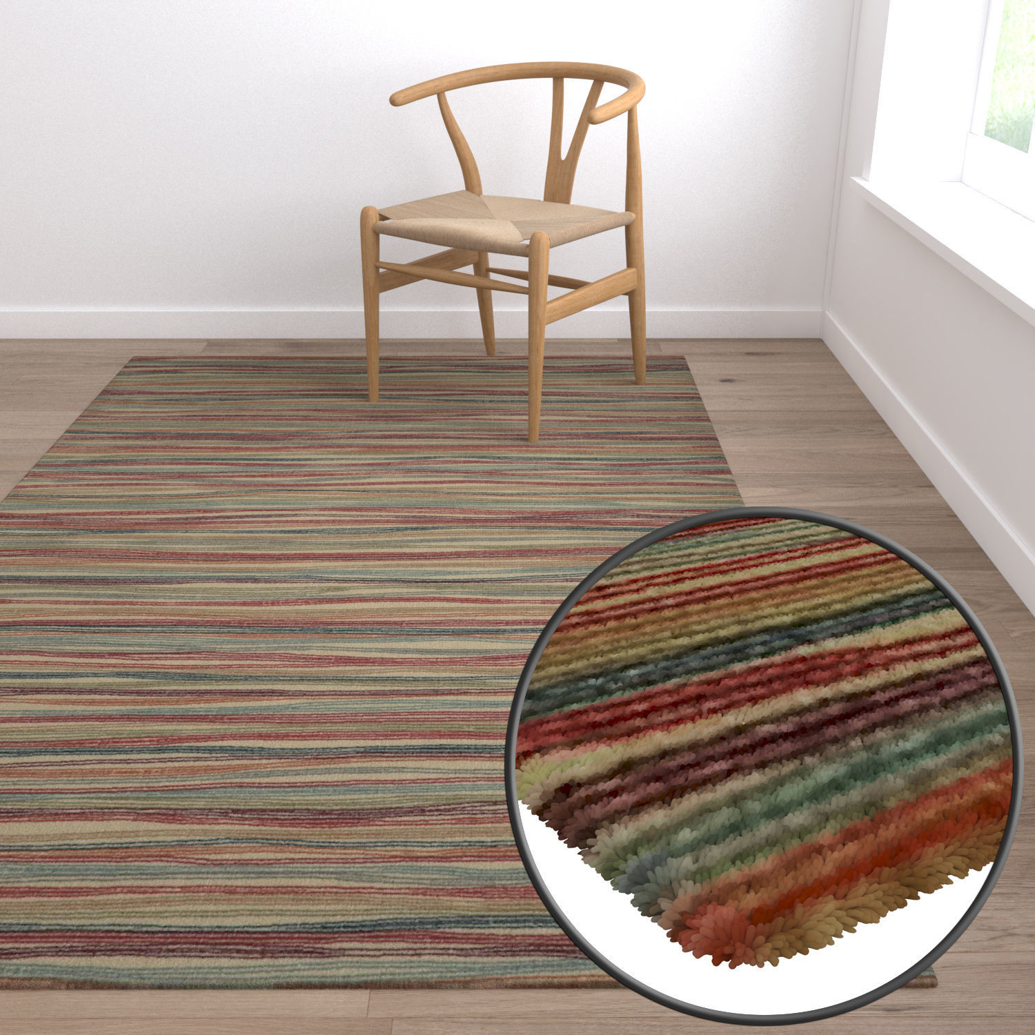 Rug Set 973 3D model_5